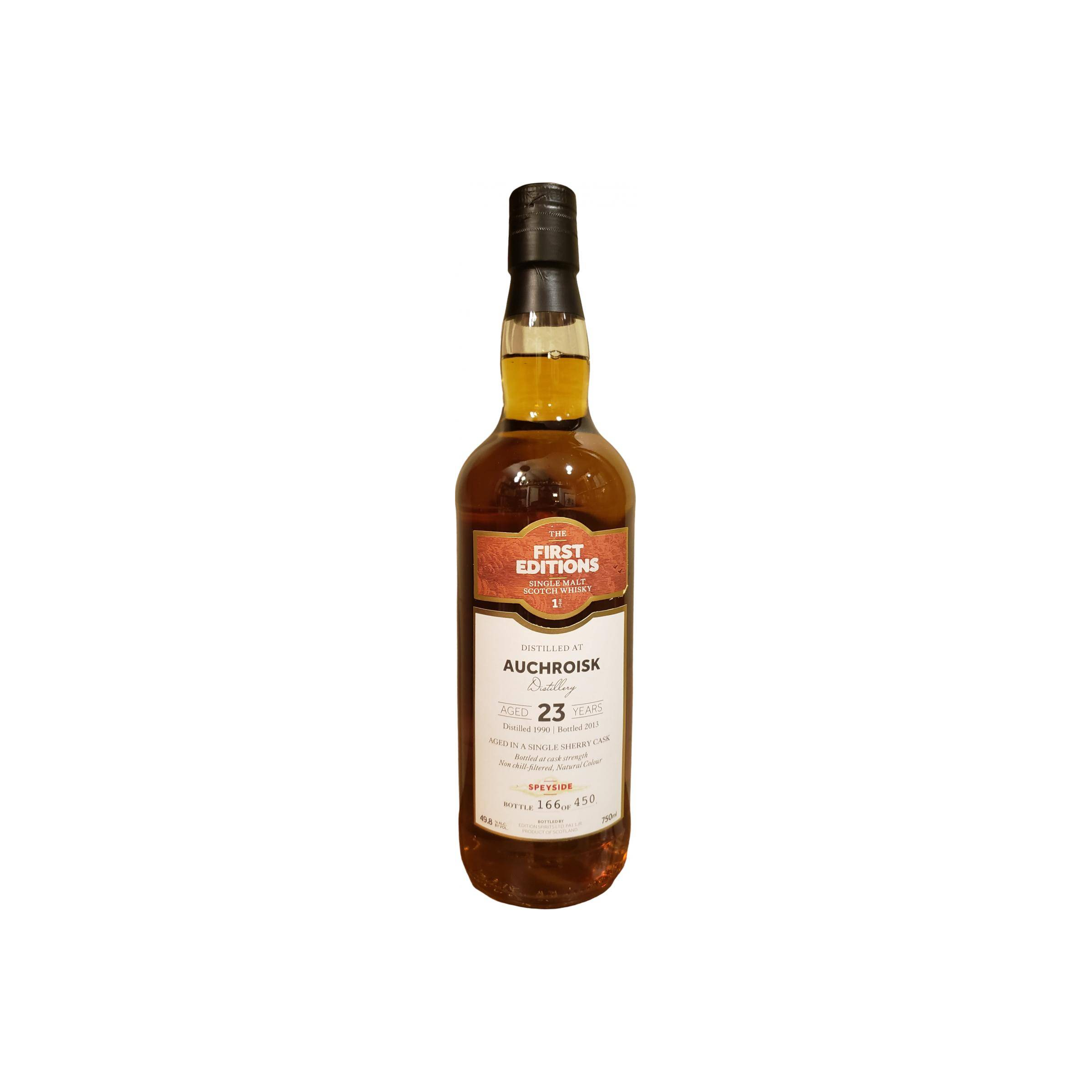Auchroisk The First Editions 1990 23 Years Single Malt Whisky