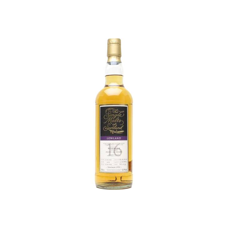 Rosebank The Single Malts of Scotland 1991 16 Years Single Malt Whisky