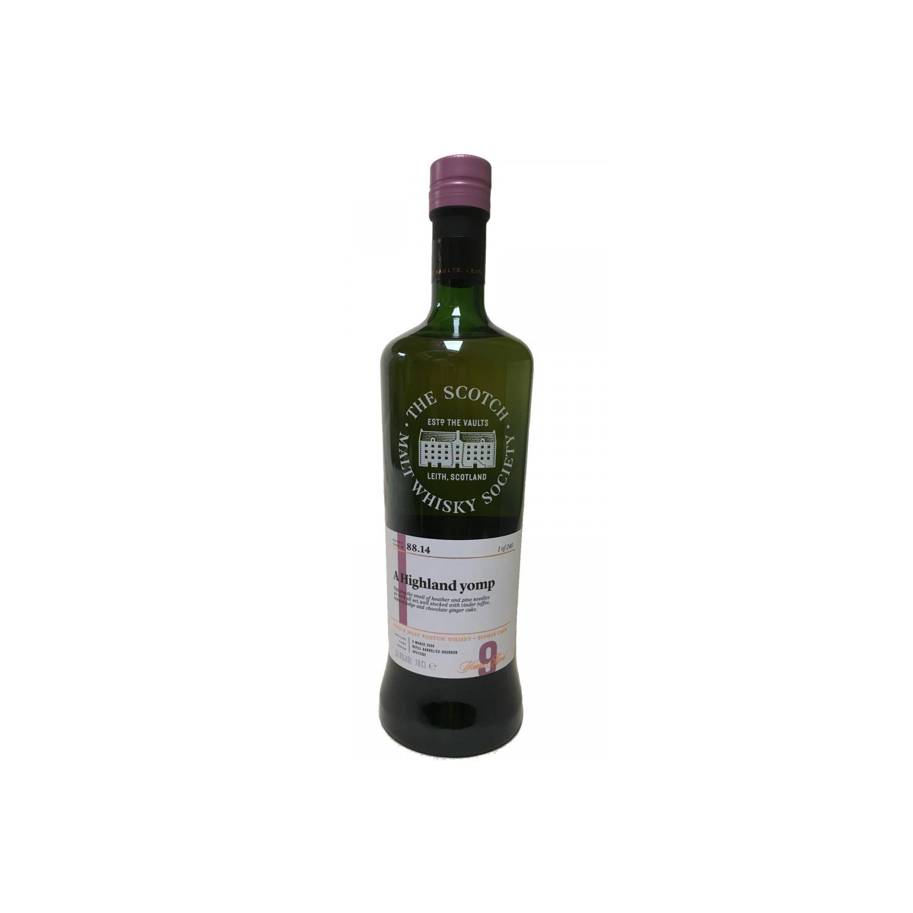 The Scotch Malt Whisky Society 2009 9 Years Single Malt Whisky