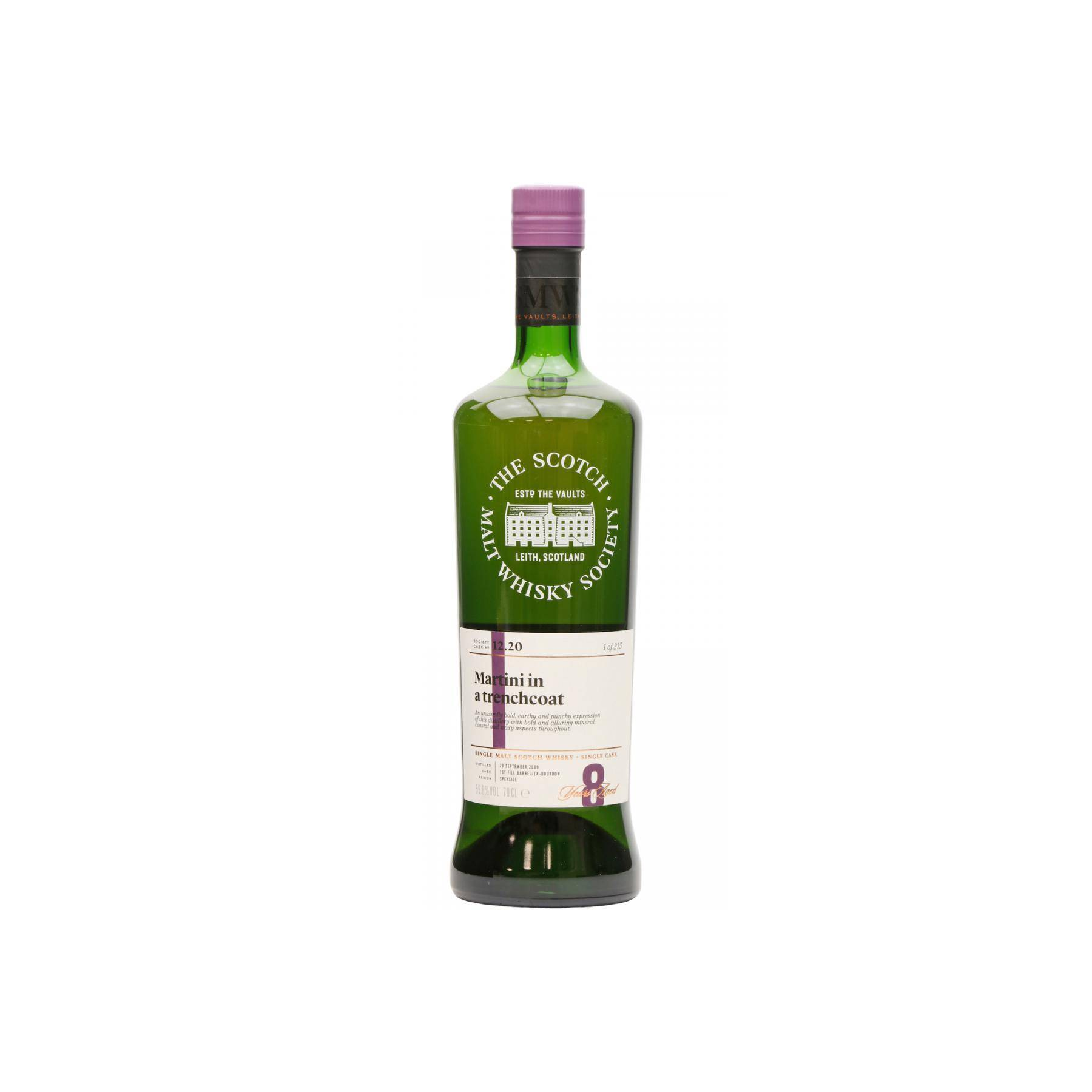 The Scotch Malt Whisky Society 2009 8 Years Single Malt Whisky