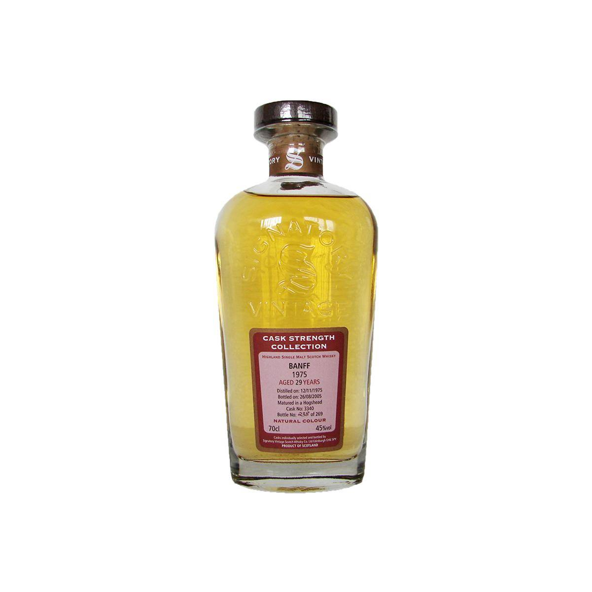 Banff Cask Strength Collection 1975 29 Years Single Malt Whisky