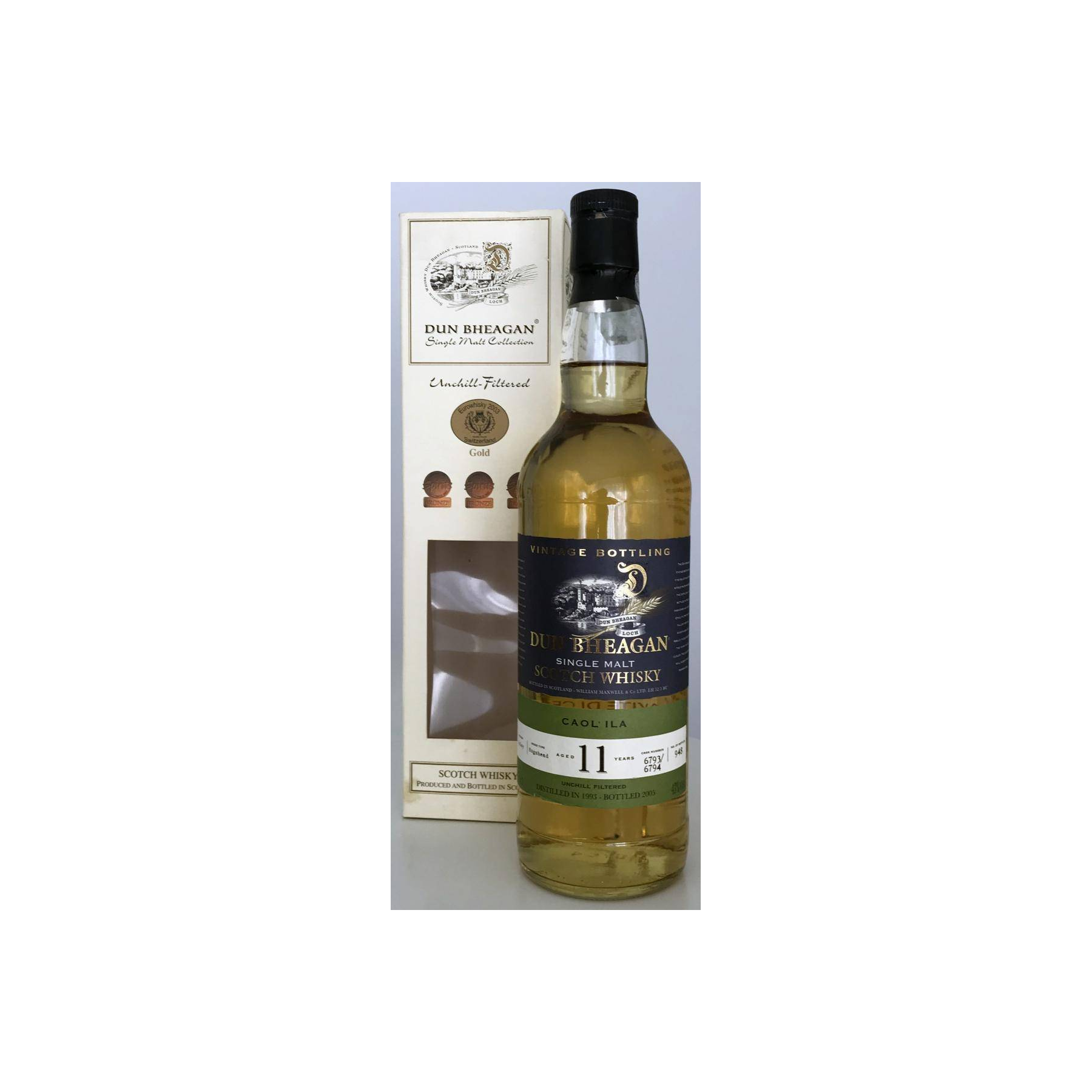Caol Ila 1993 11 Years Single Malt Whisky
