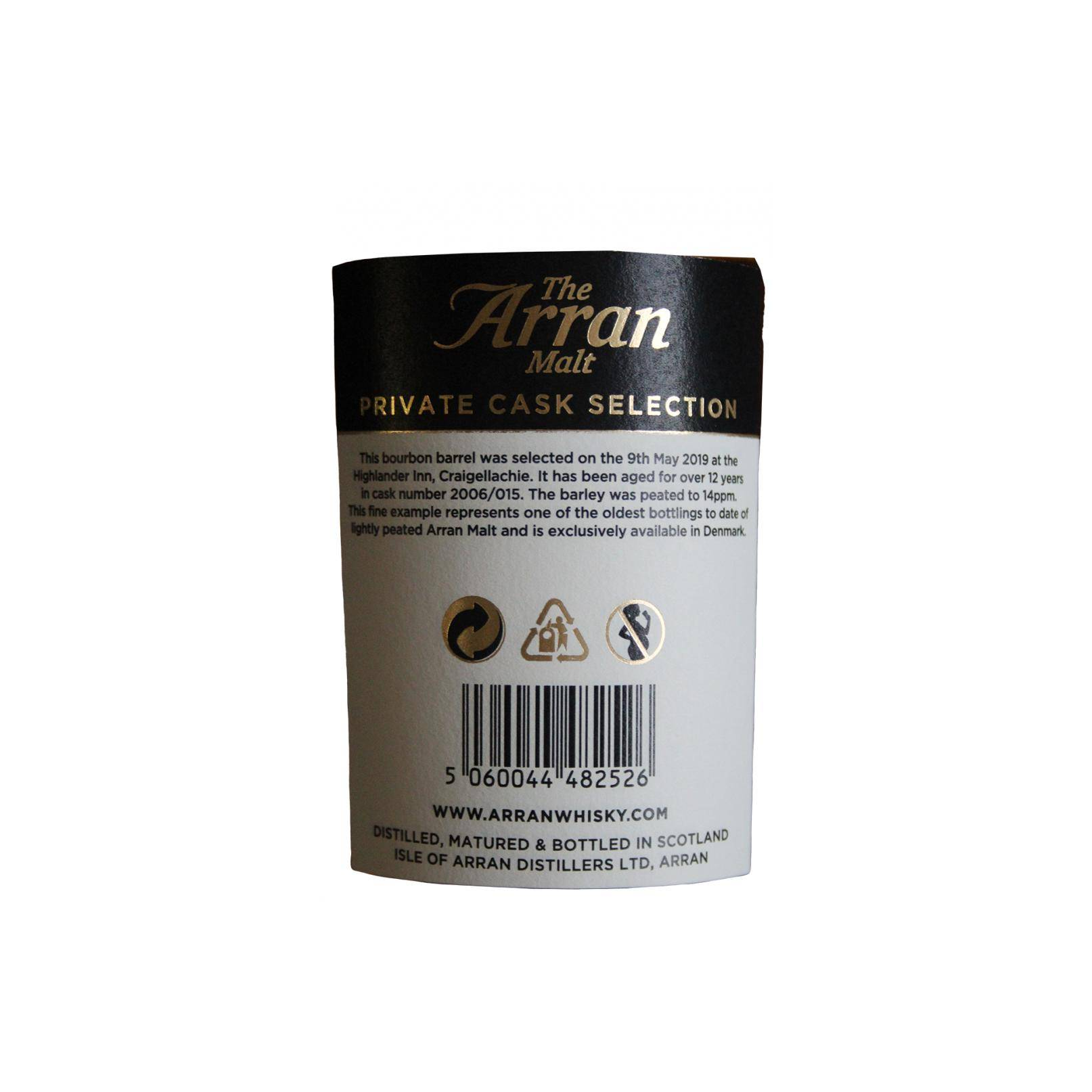 Arran Private Cask 2006 12 Years Single Malt Whisky 2