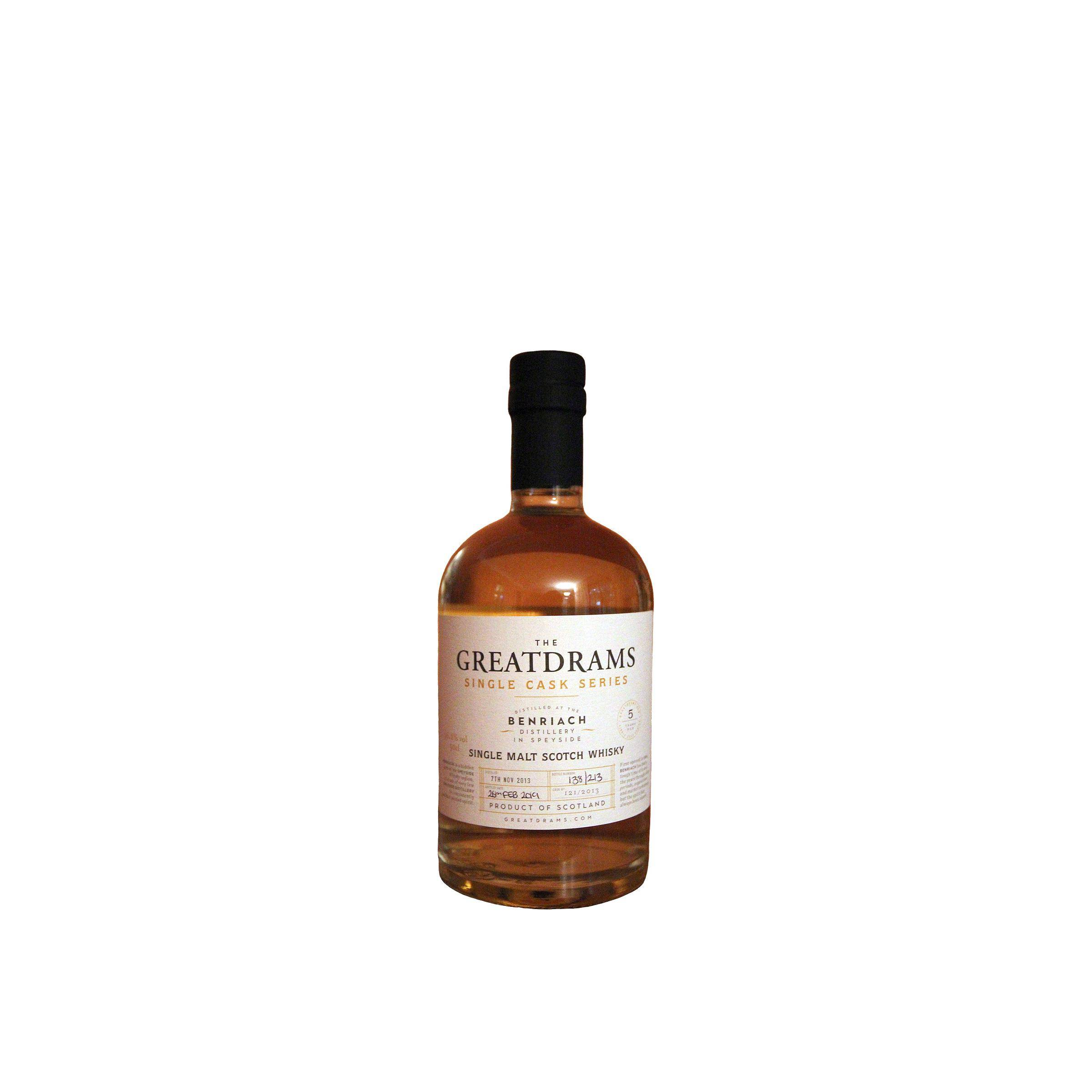 BenRiach Single Cask 2013 5 Years Single Malt Whisky