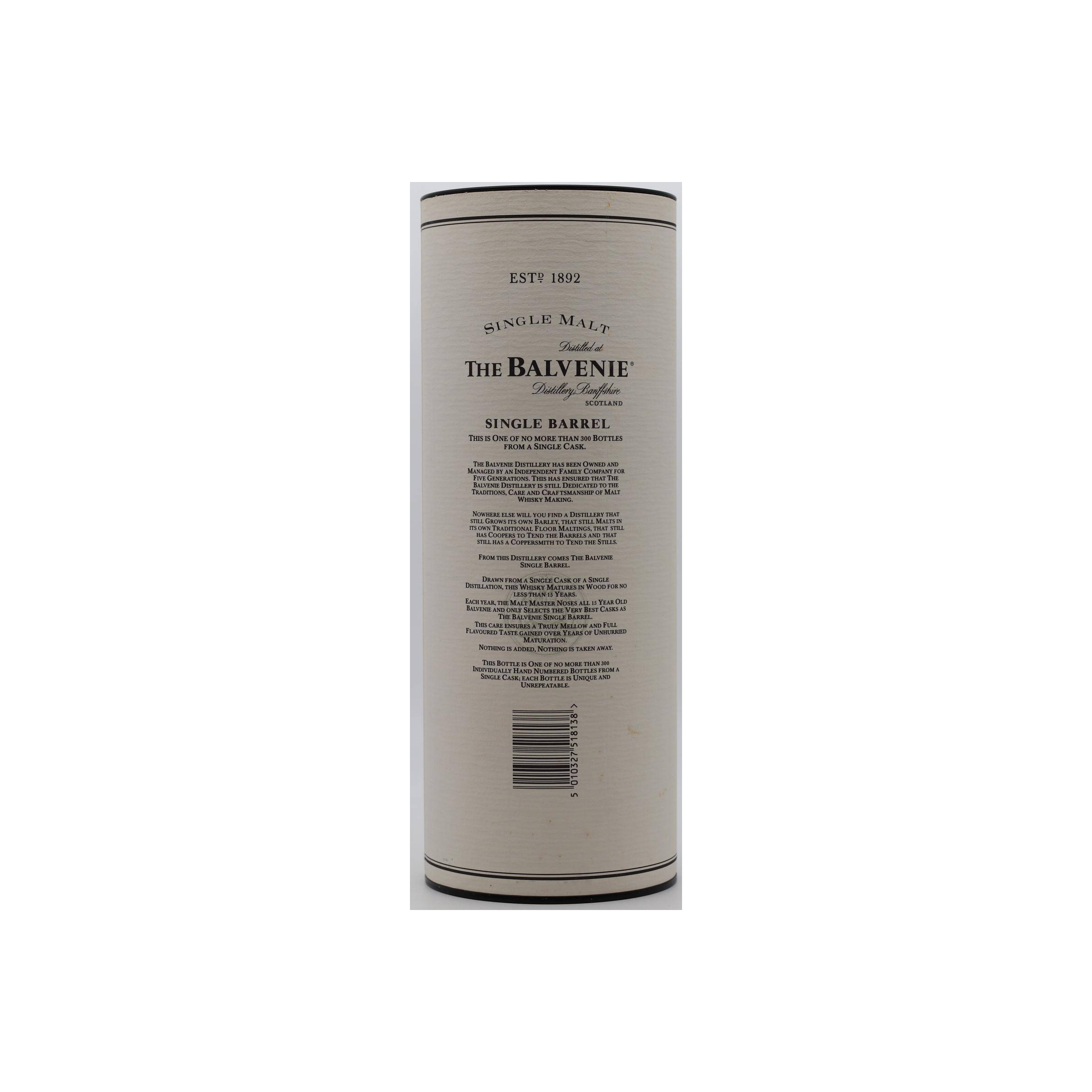 The Balvenie Single Cask 1982 15 Years Single Malt Whisky 3