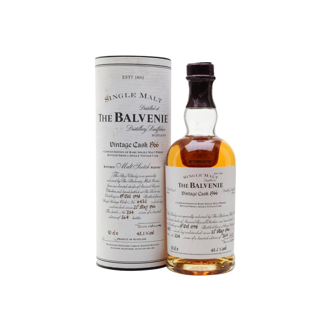 The Balvenie 1966 32 Years Single Malt Whisky 3