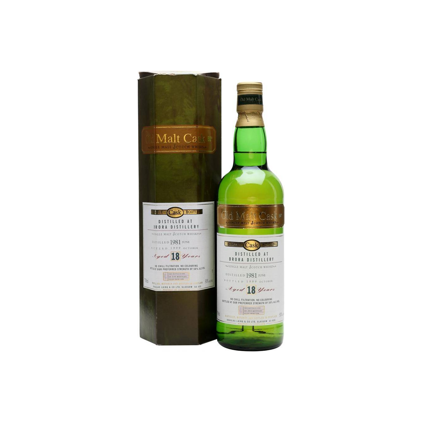 Brora Old Malt Cask 1981 18 Years Single Malt Whisky 2