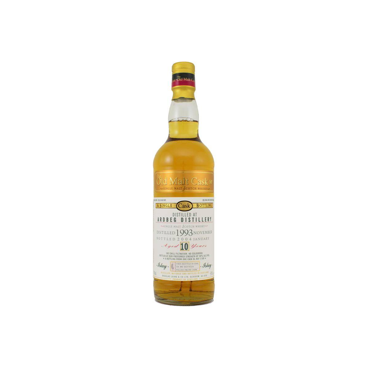 Ardbeg Old Malt Cask 1993 10 Years Single Malt Whisky