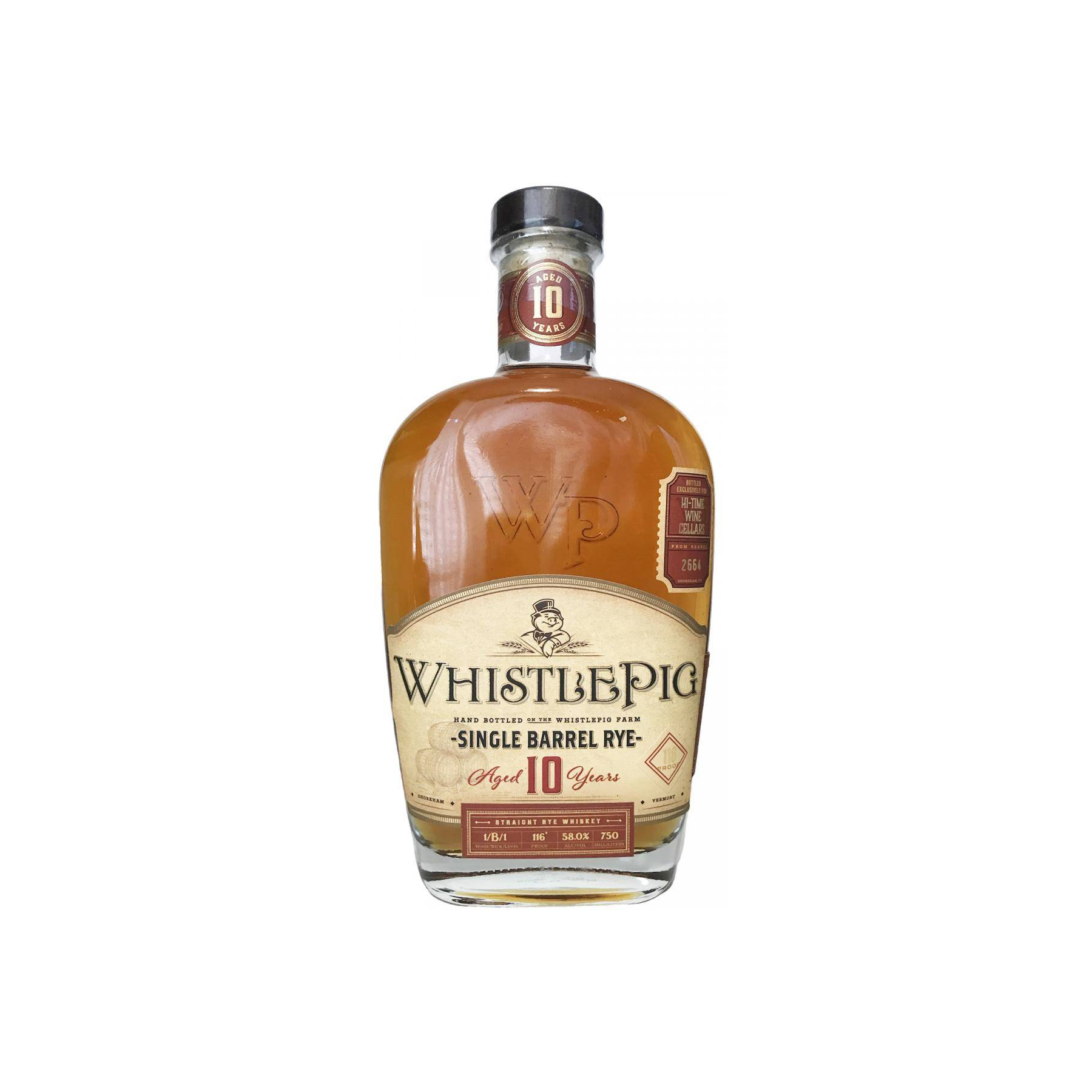 WhistlePig 10 Years Rye Whisky