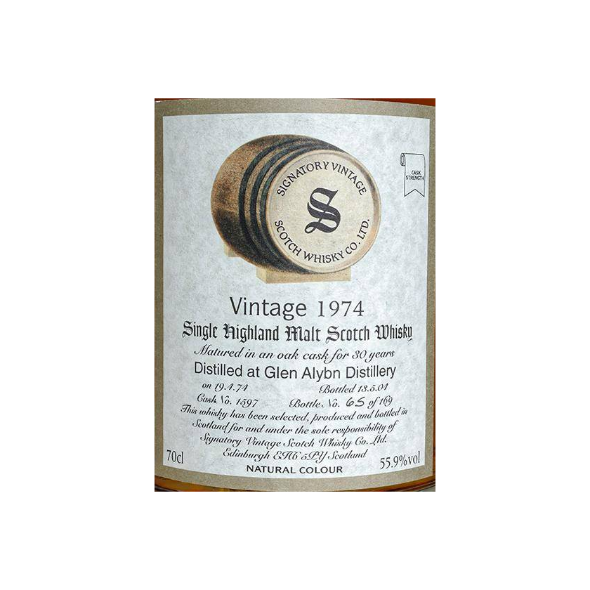 The Scotch Malt Whisky Society Vintage Collection - Dumpy 1974 30 Years Single Malt Whisky 2