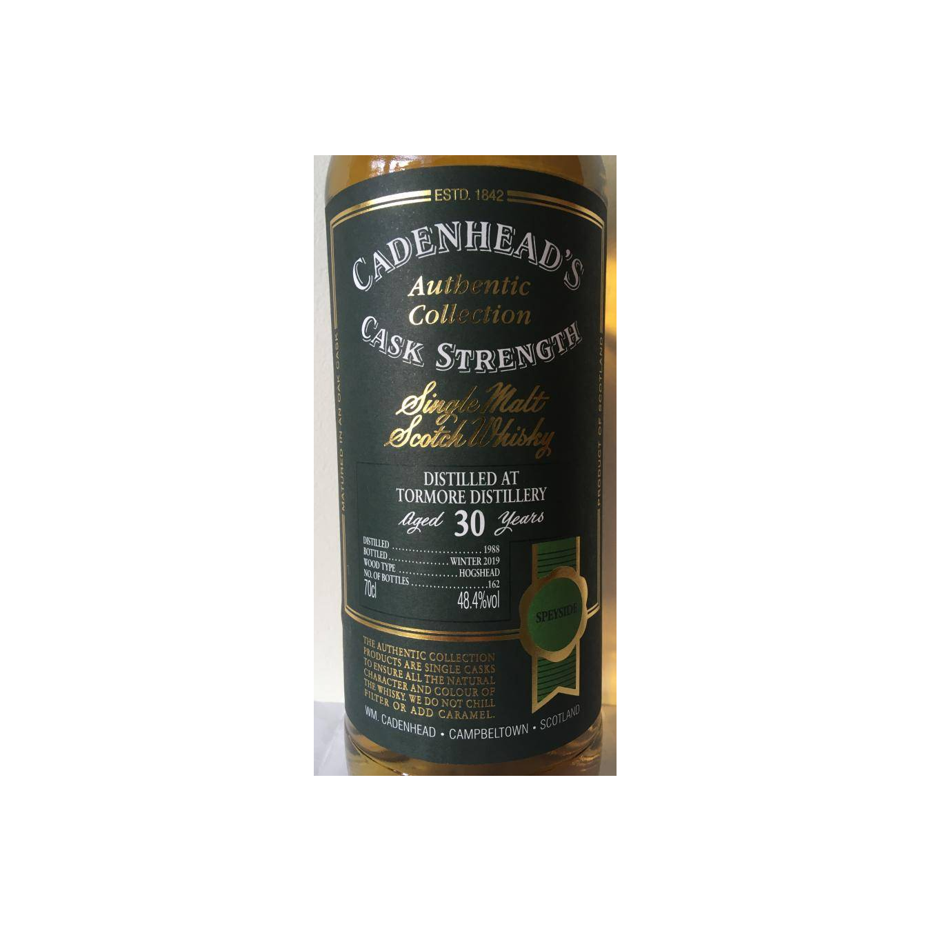 Tormore Authentic Collection 1988 30 Years Single Malt Whisky 2