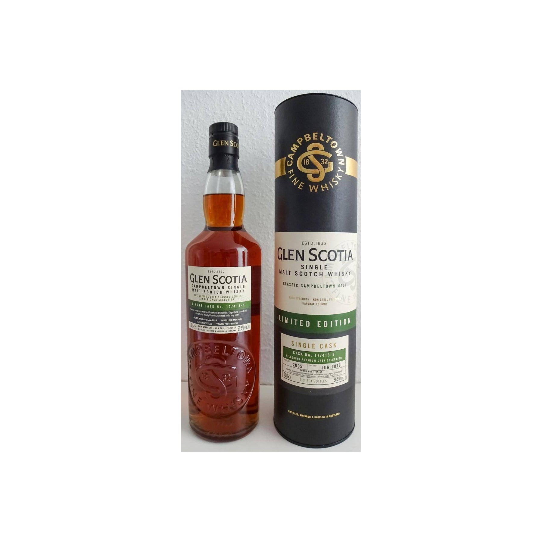 Glen Scotia 2005 13 Years Single Malt Whisky 2