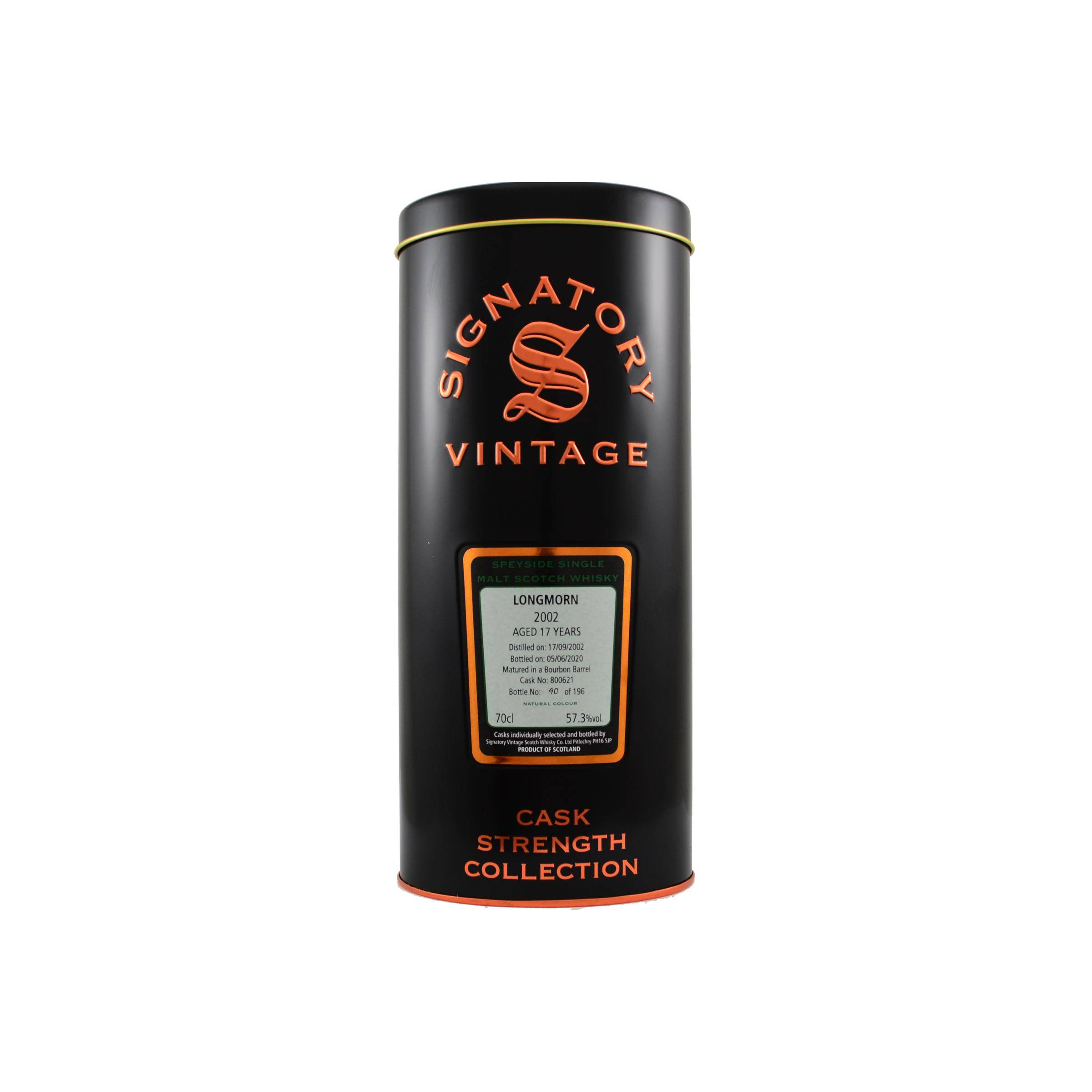 Longmorn Cask Strength Collection 2002 17 Years Single Malt Whisky 2
