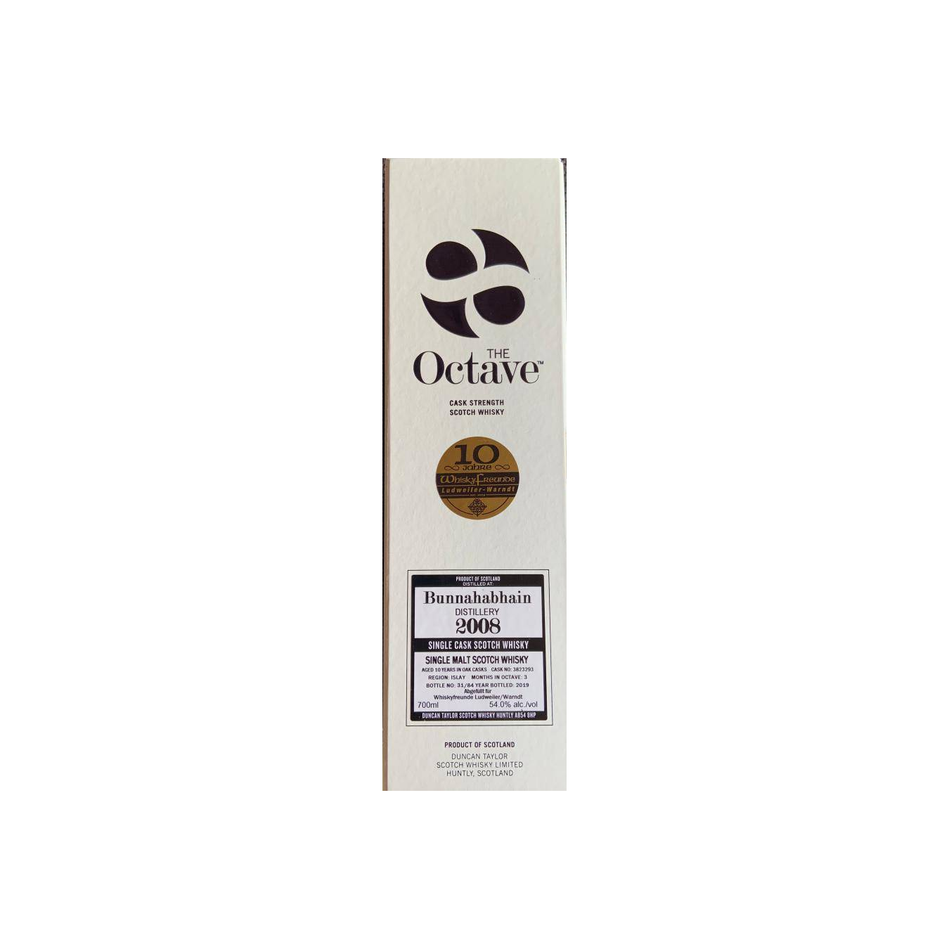 Bunnahabhain The Octave 2008 10 Years Single Malt Whisky