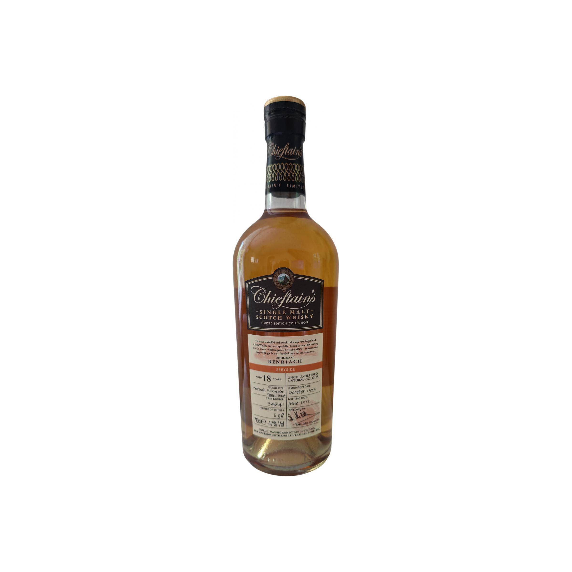 BenRiach 1997 18 Years Single Malt Whisky