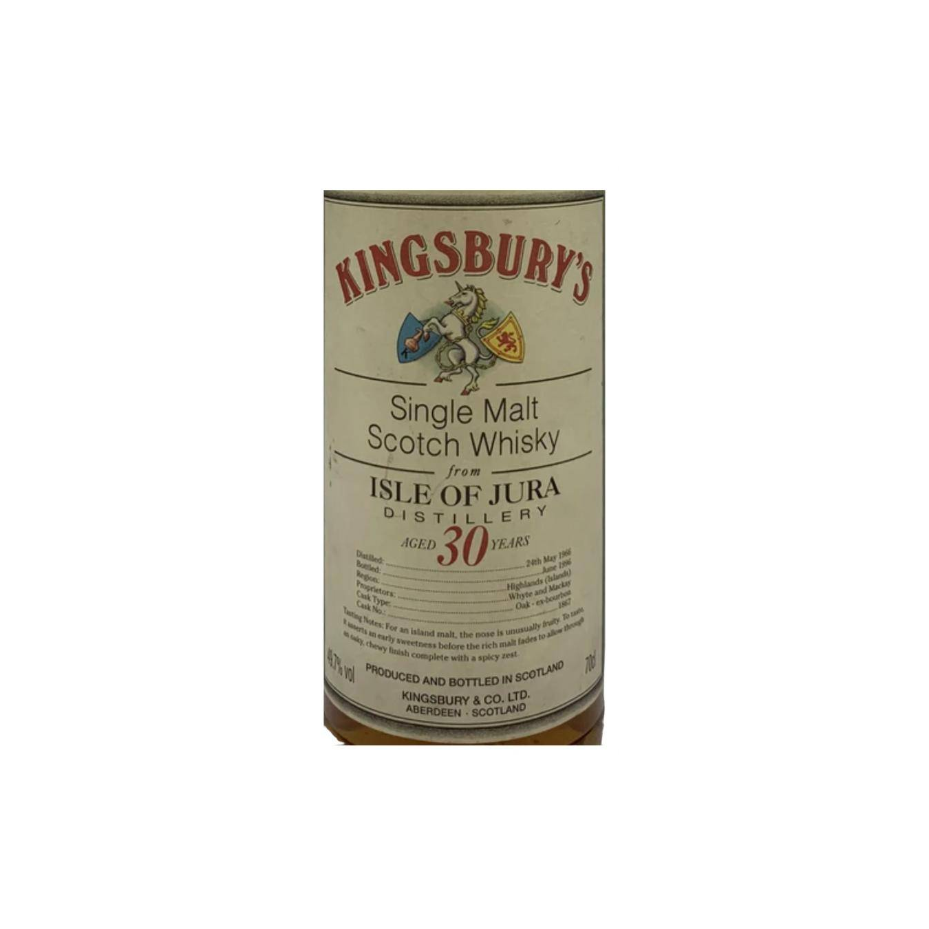 Jura 1966 30 Years Single Malt Whisky