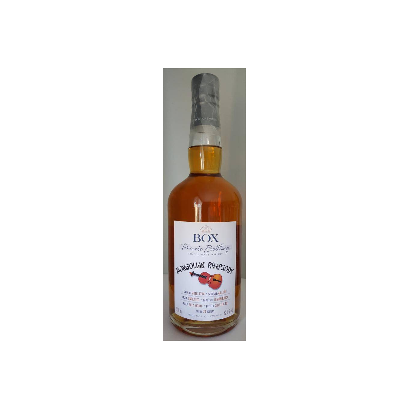 Compass Box Private Bottling 2014 5 Years Single Malt Whisky 2