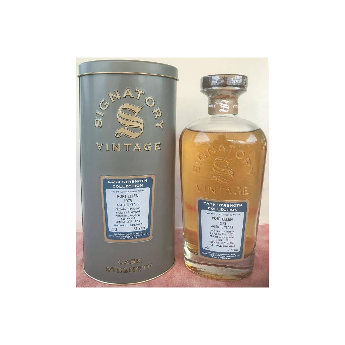 Port Ellen Cask Strength Collection 1975 30 Years Single Malt Whisky 2