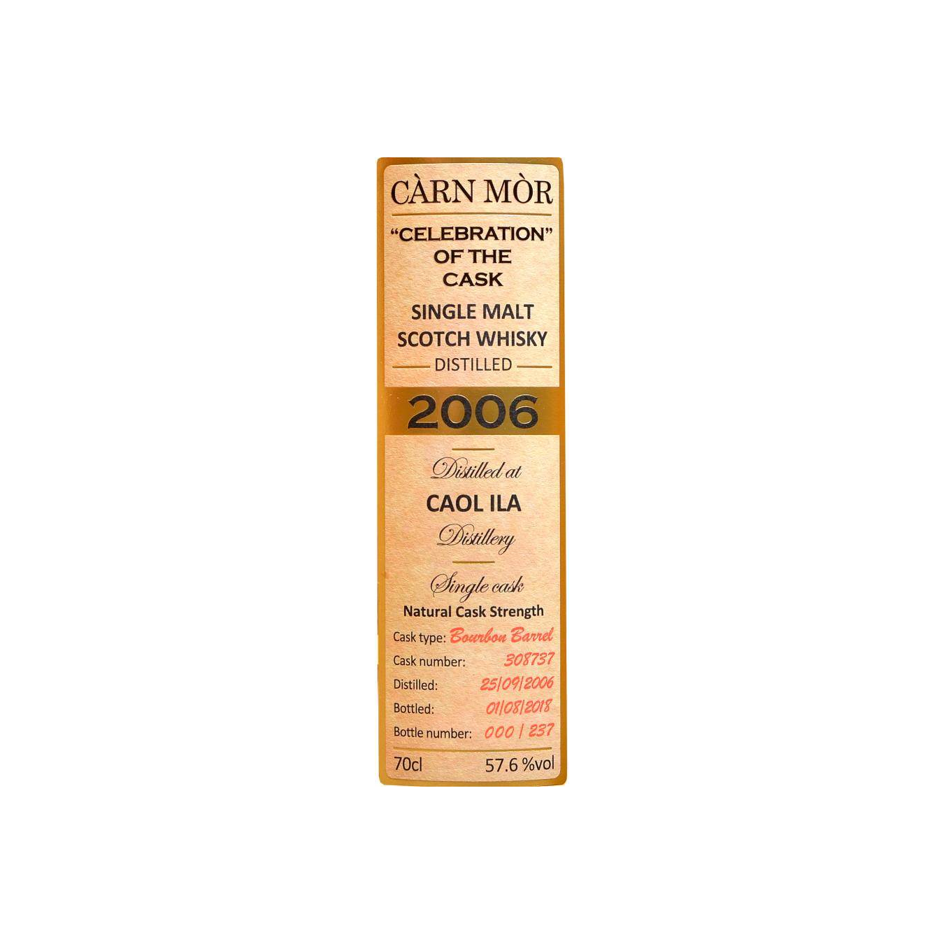 Caol Ila 2006 11 Years Single Malt Whisky 2