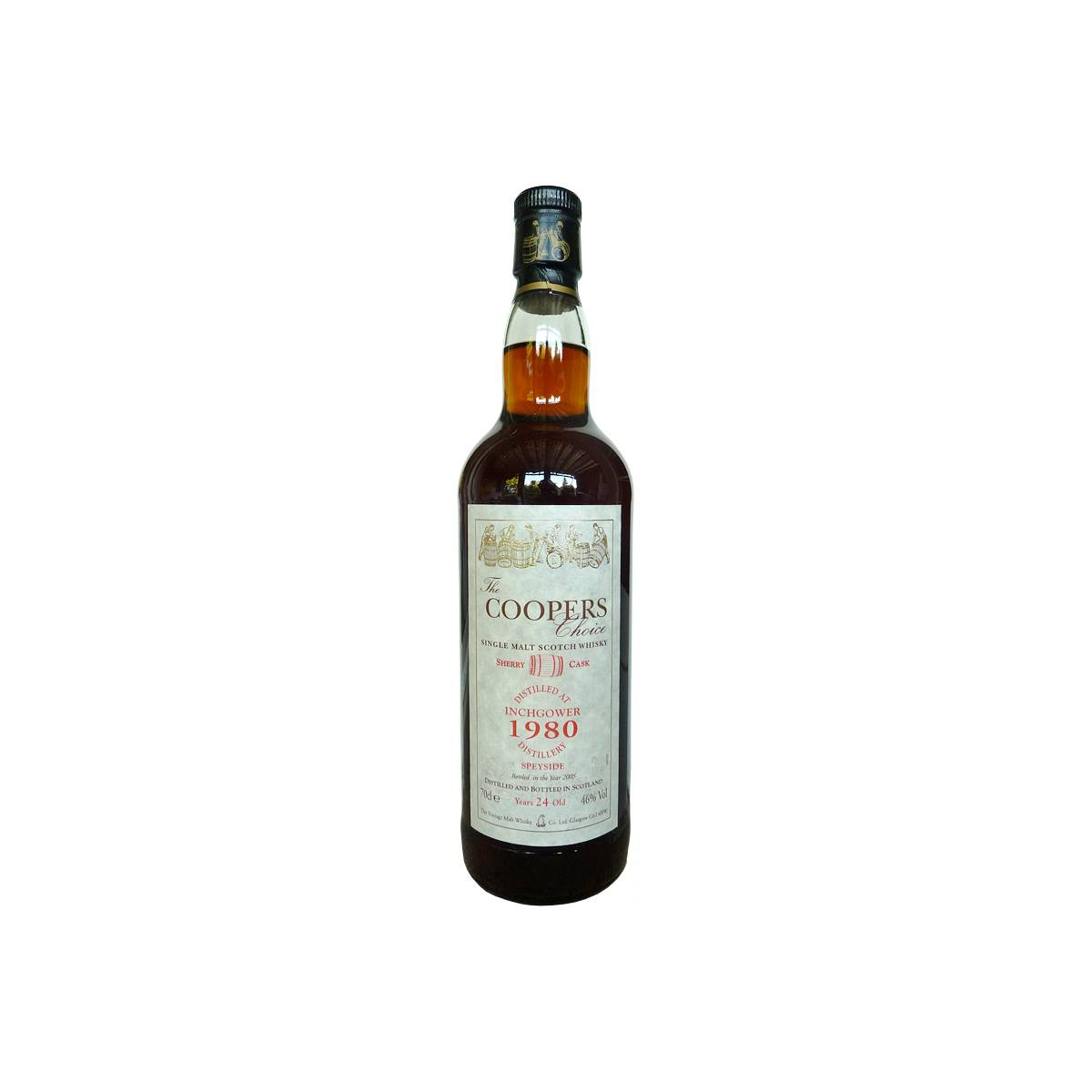 Inchgower The Cooper's Choice 1980 24 Years Single Malt Whisky