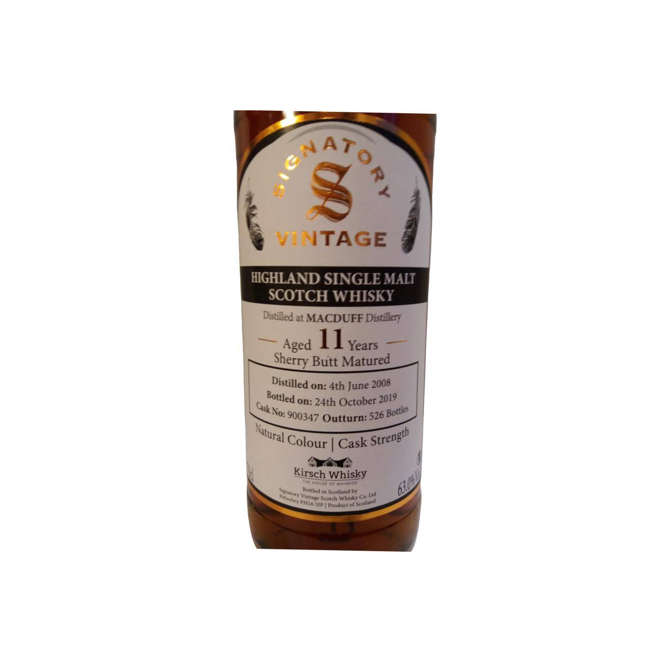 Macduff 2008 11 Years Single Malt Whisky 3