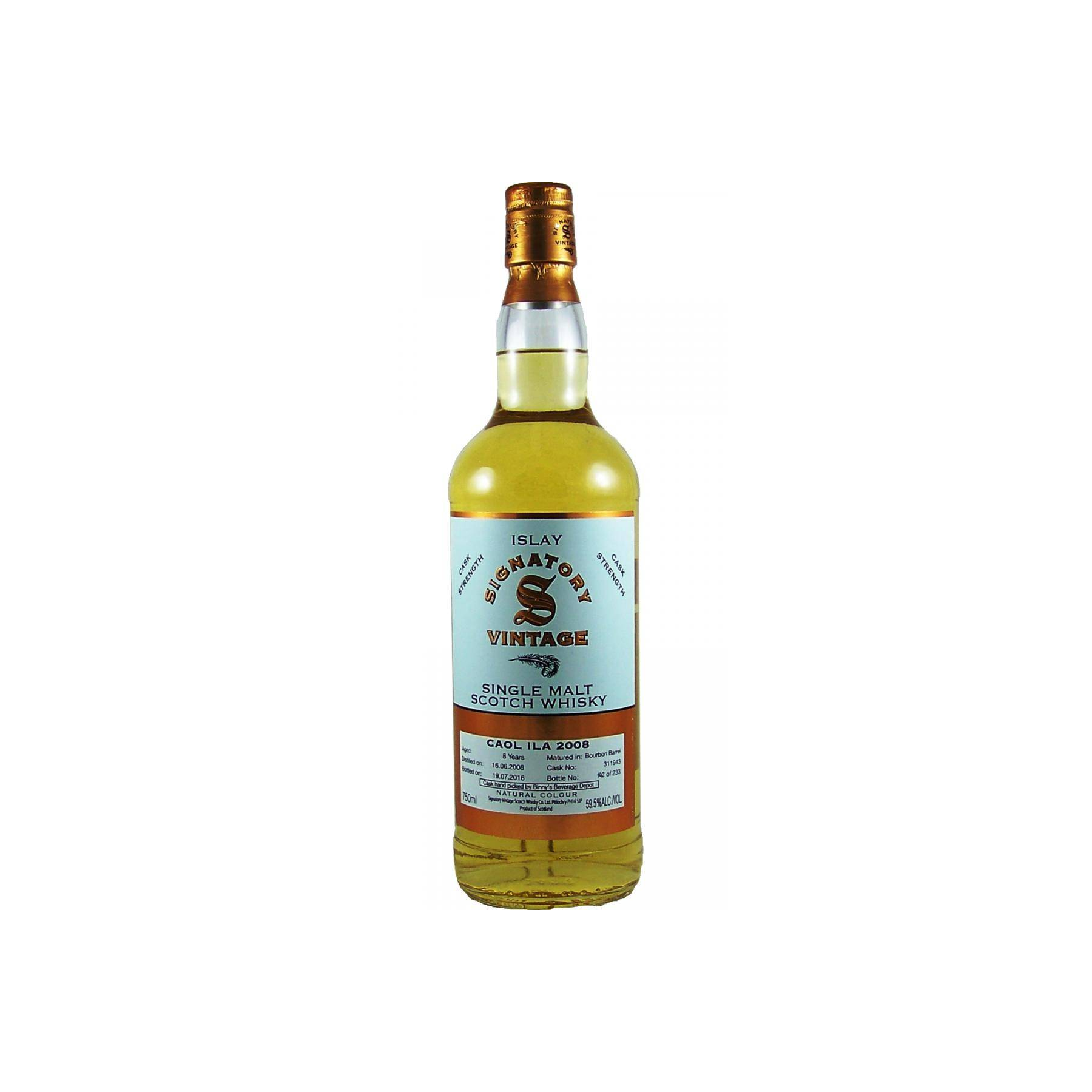 Caol Ila 2008 8 Years Single Malt Whisky