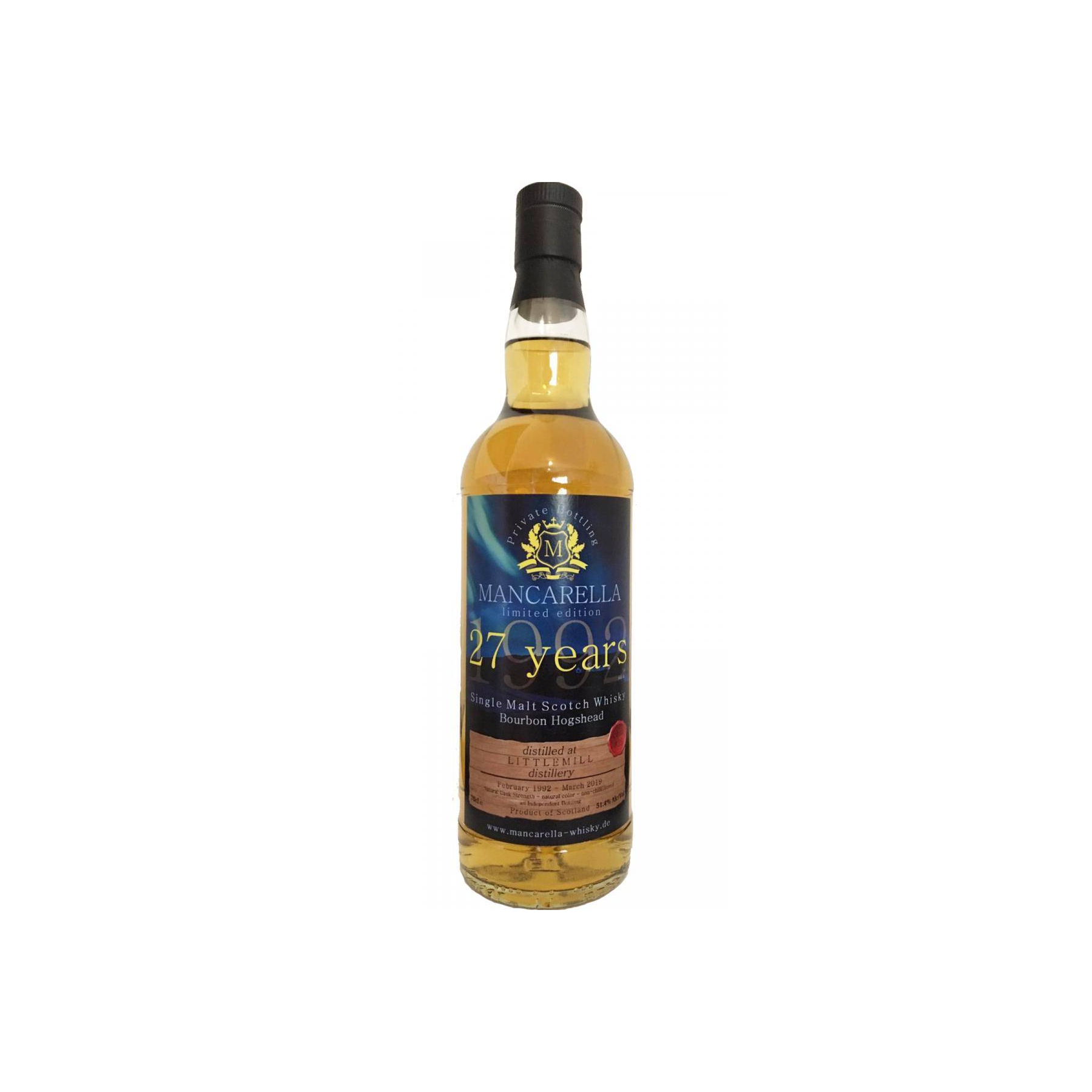 Littlemill Limited Edition 1992 27 Years Single Malt Whisky 2