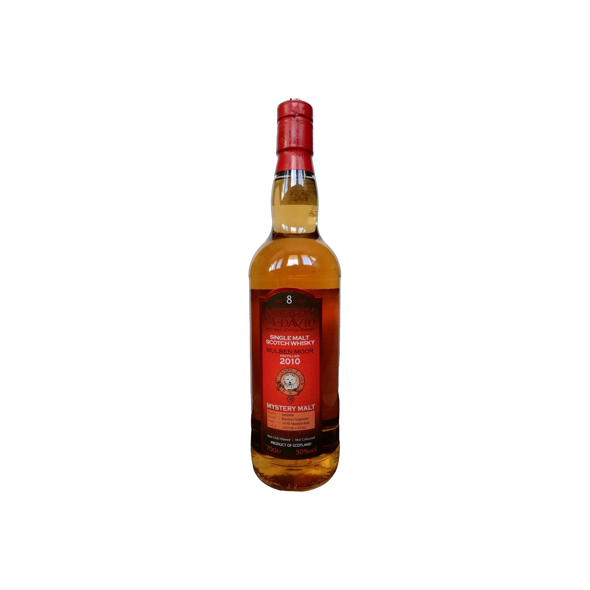 Murray McDavid 2010 8 Years Single Malt Whisky
