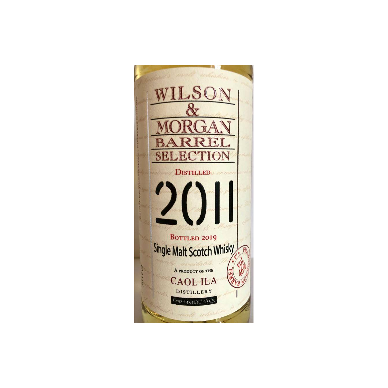 Caol Ila Barrel Selection 2011 8 Years Single Malt Whisky 2