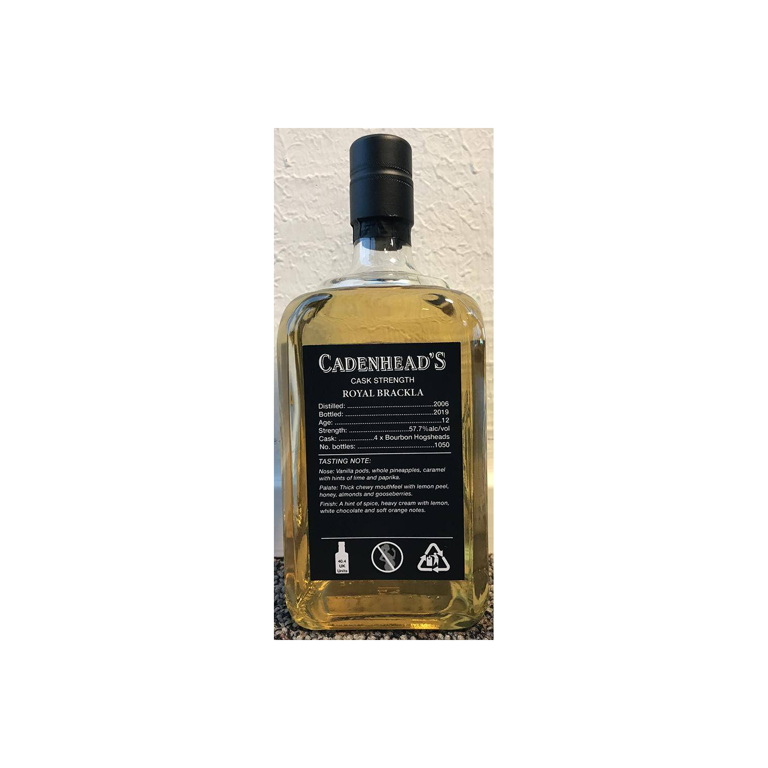 Royal Brackla Small Batch 2006 12 Years Single Malt Whisky 3