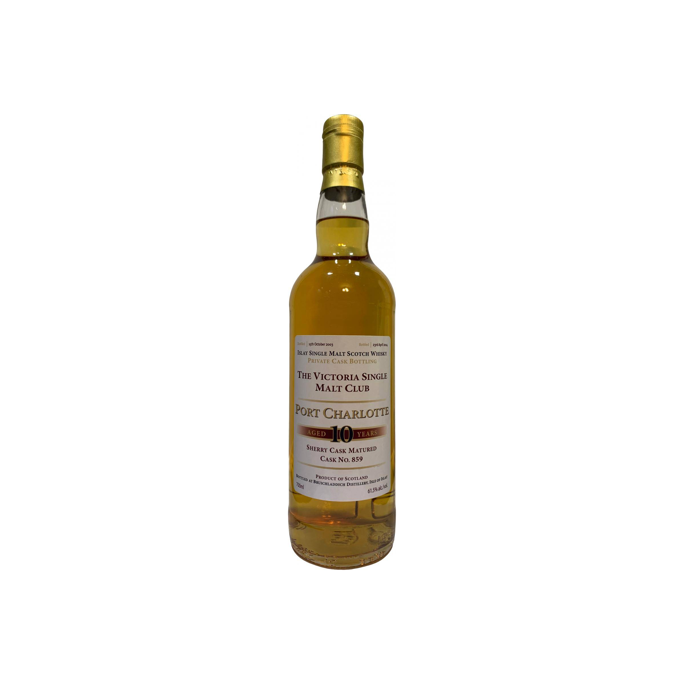 Port Charlotte 2003 10 Years Single Malt Whisky