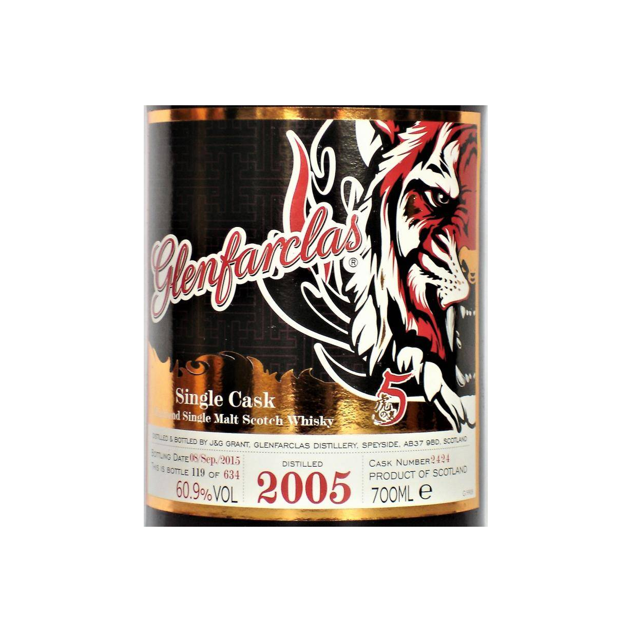 Glenfarclas Single Cask 2005 10 Years Single Malt Whisky 2