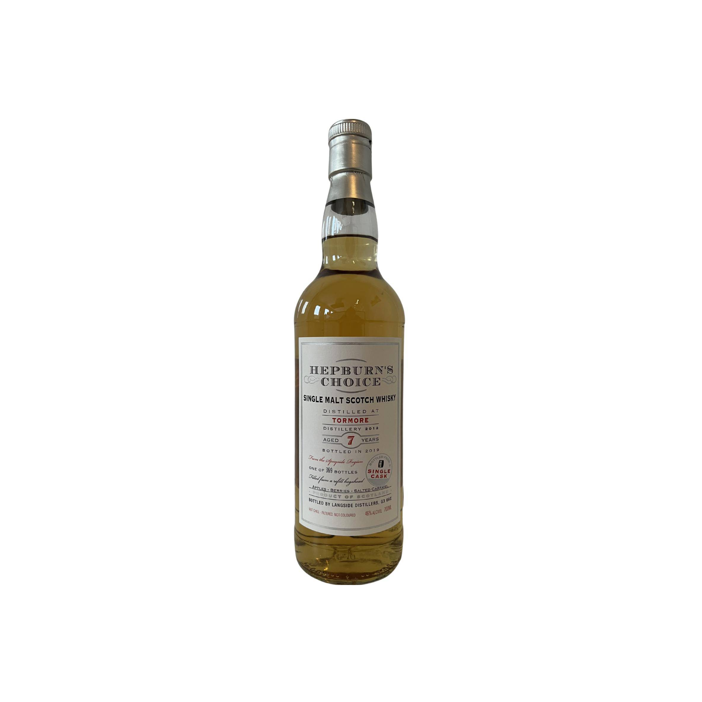 Tormore 2012 7 Years Single Malt Whisky