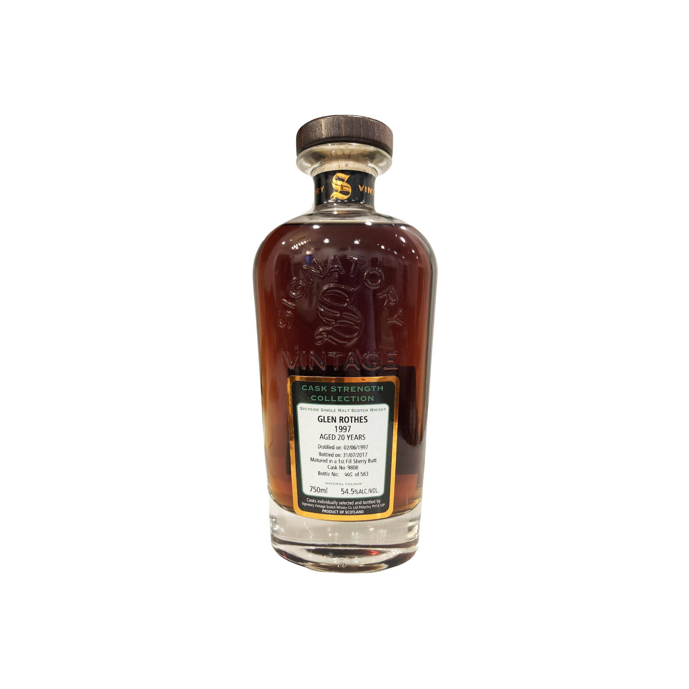 The Glenrothes Cask Strength Collection 1997 20 Years Single Malt Whisky
