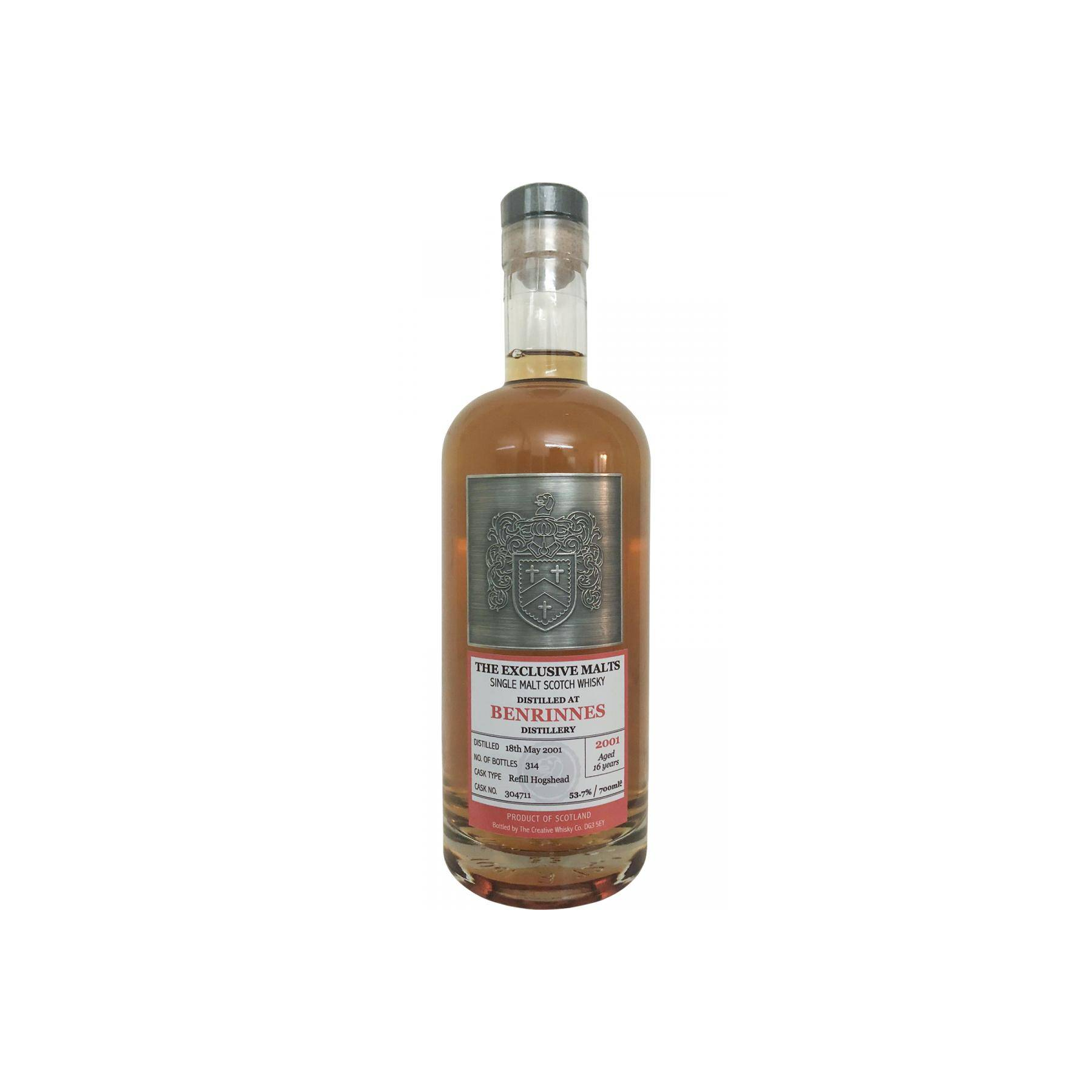 Benrinnes 2001 16 Years Single Malt Whisky