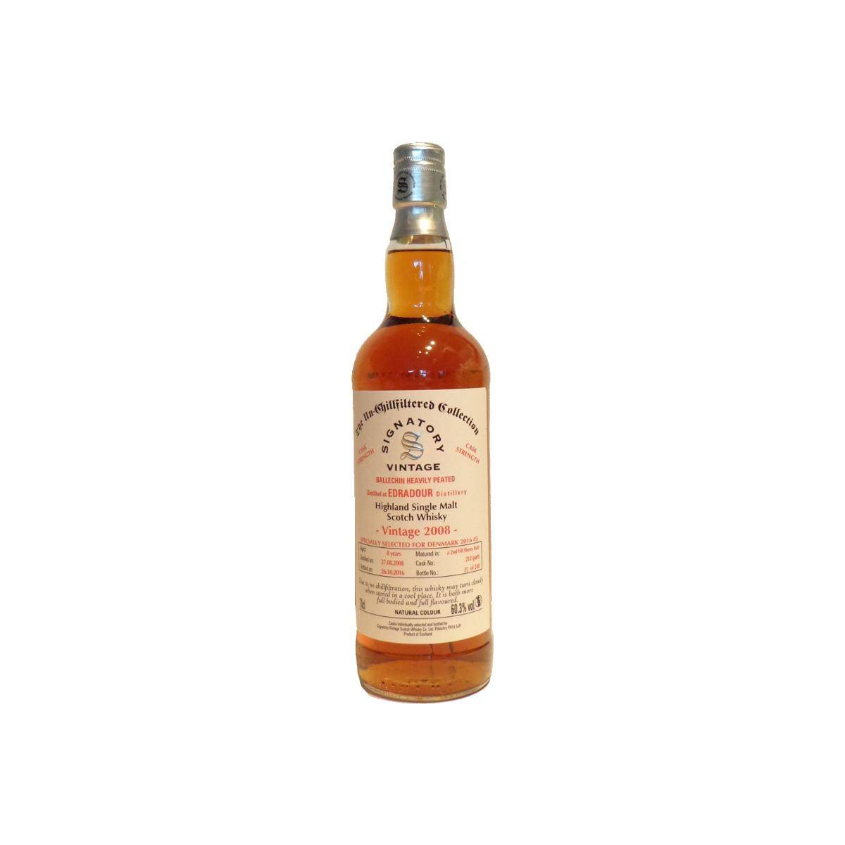Edradour 2008 8 Years Single Malt Whisky
