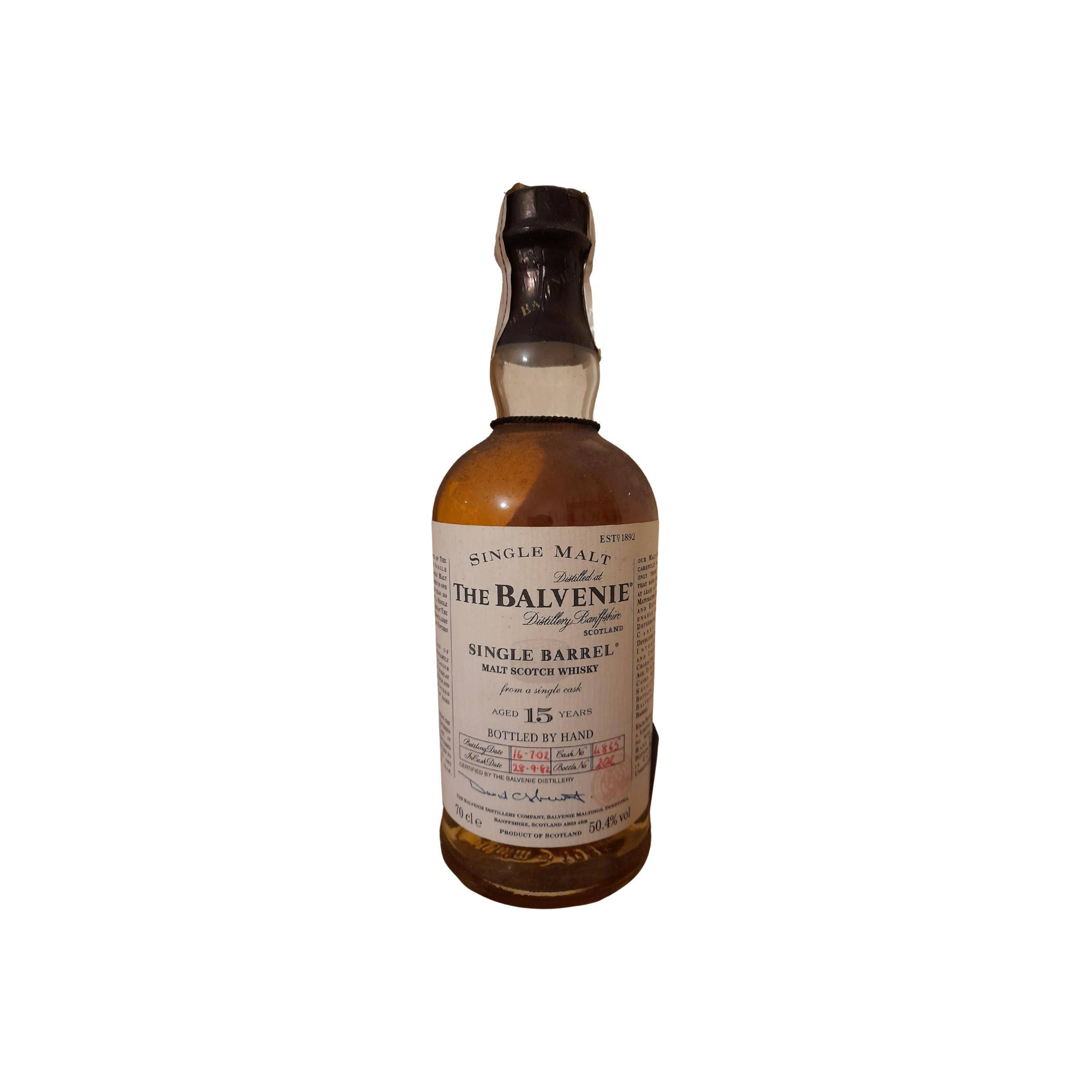 The Balvenie Single Cask 1982 15 Years Single Malt Whisky