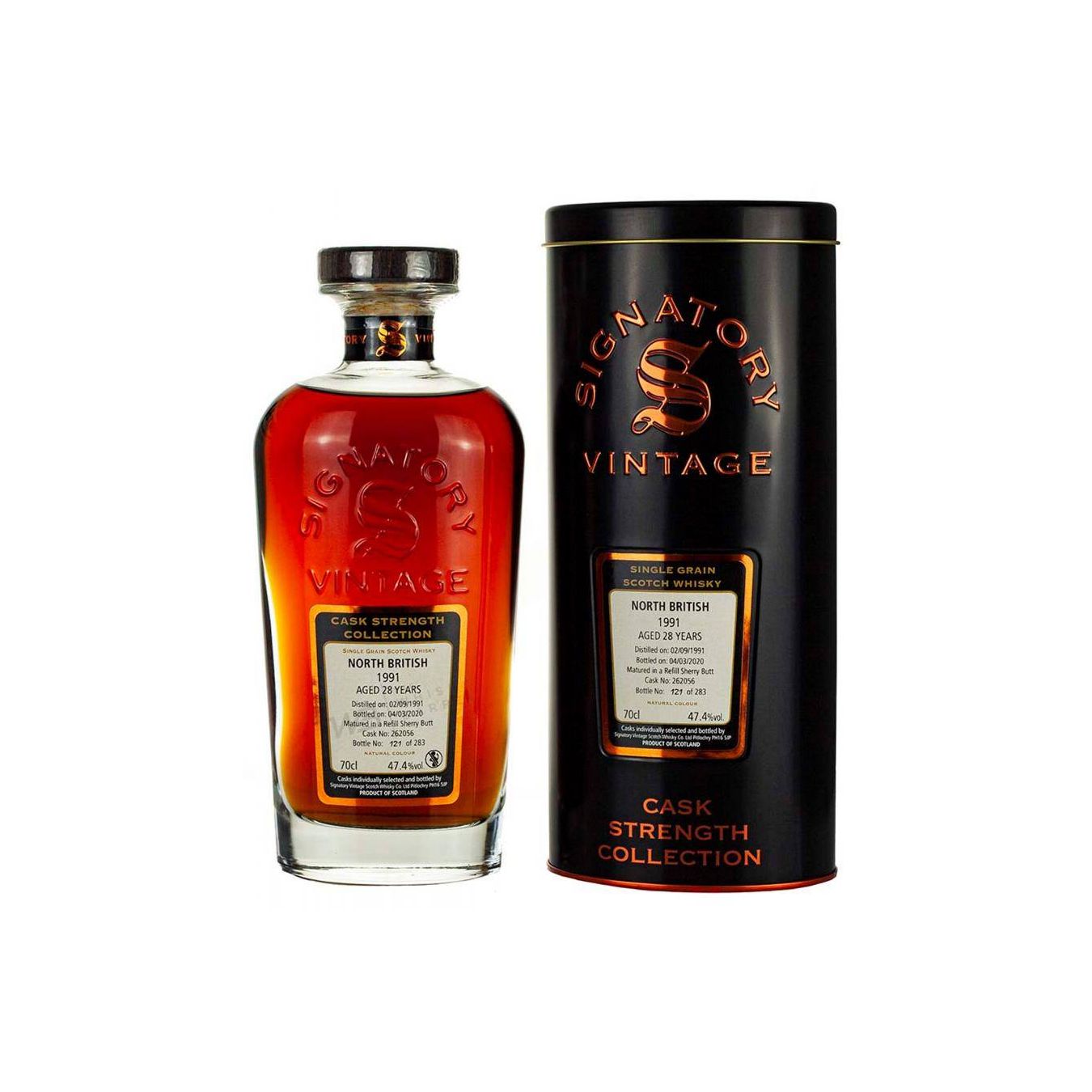 North British Cask Strength Collection 1991 28 Years Single Grain Whisky 3