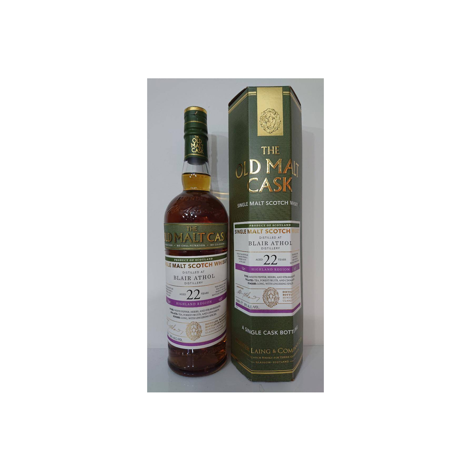 Blair Athol Old Malt Cask 1995 22 Years Single Malt Whisky 2