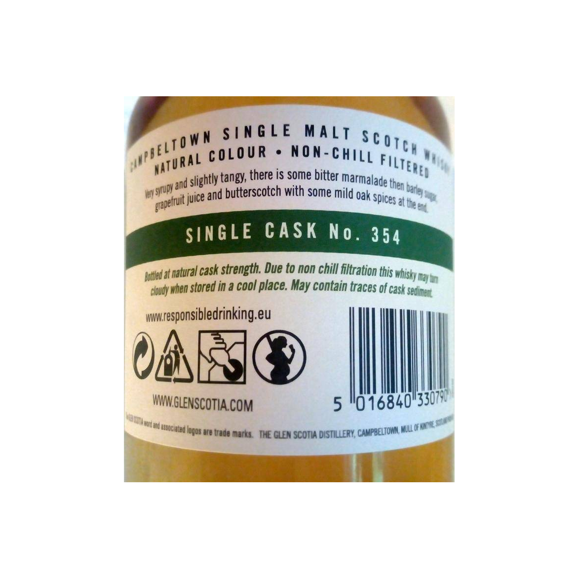 Glen Scotia 2008 10 Years Single Malt Whisky 3