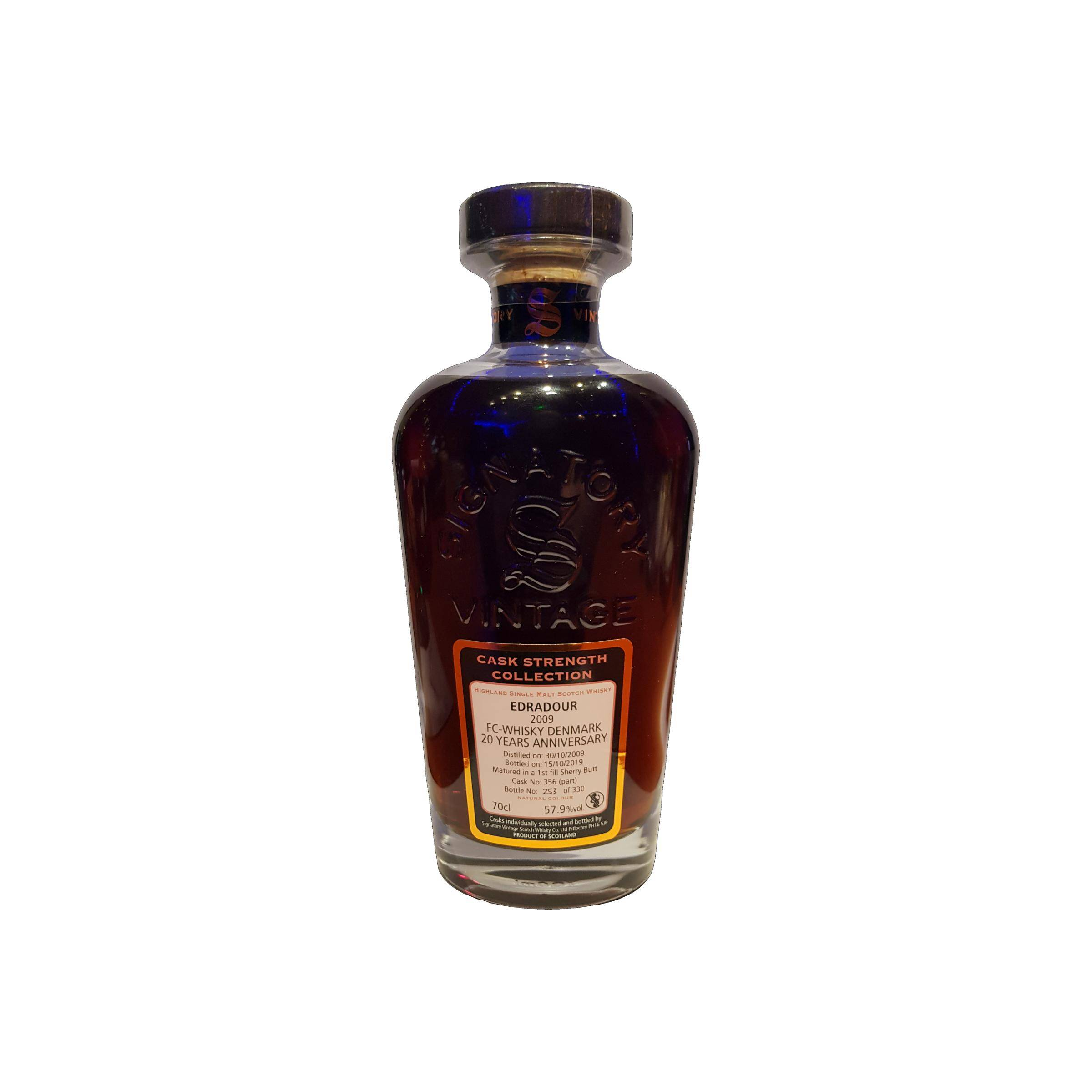 Edradour Cask Strength Collection 2009 9 Years Single Malt Whisky