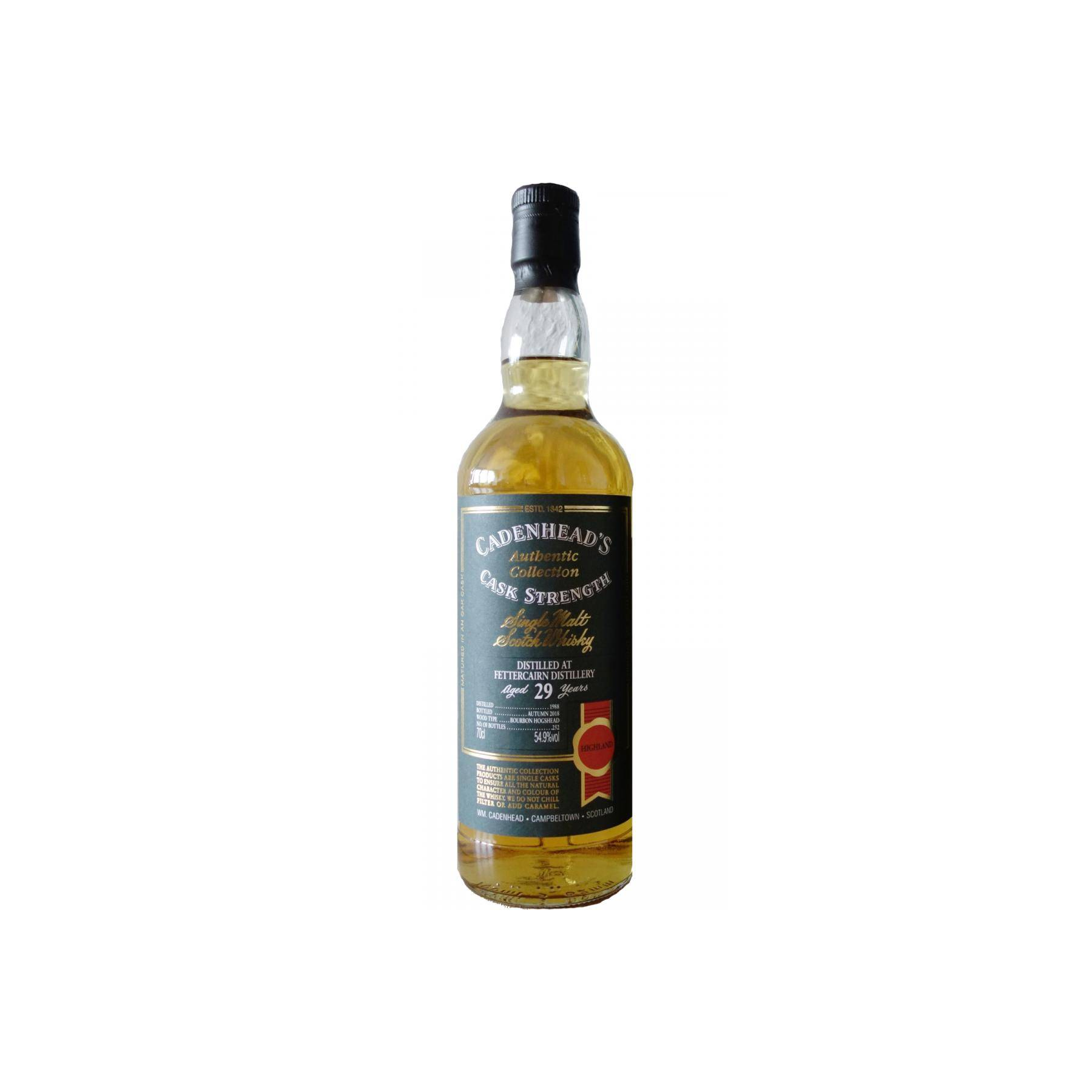 Fettercairn Authentic Collection 1988 29 Years Single Malt Whisky