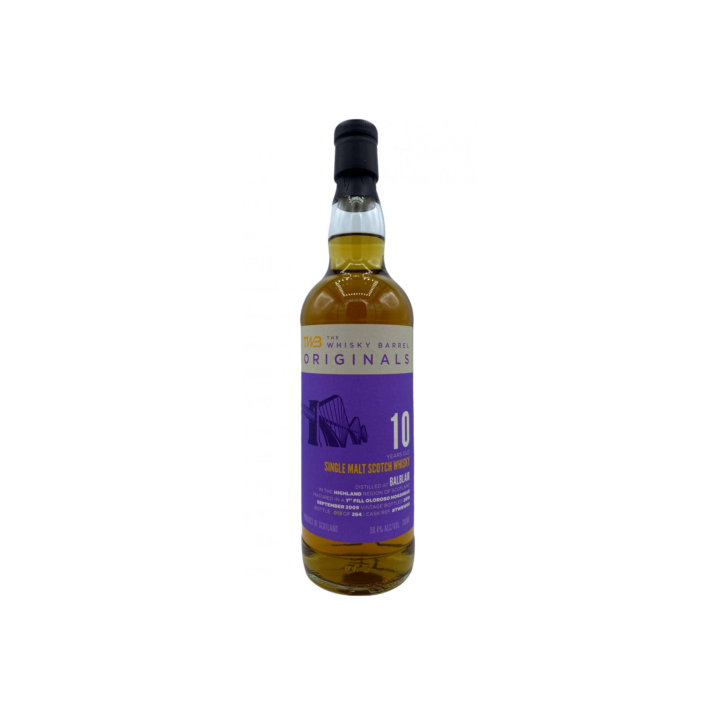 Balblair 2009 10 Years Single Malt Whisky
