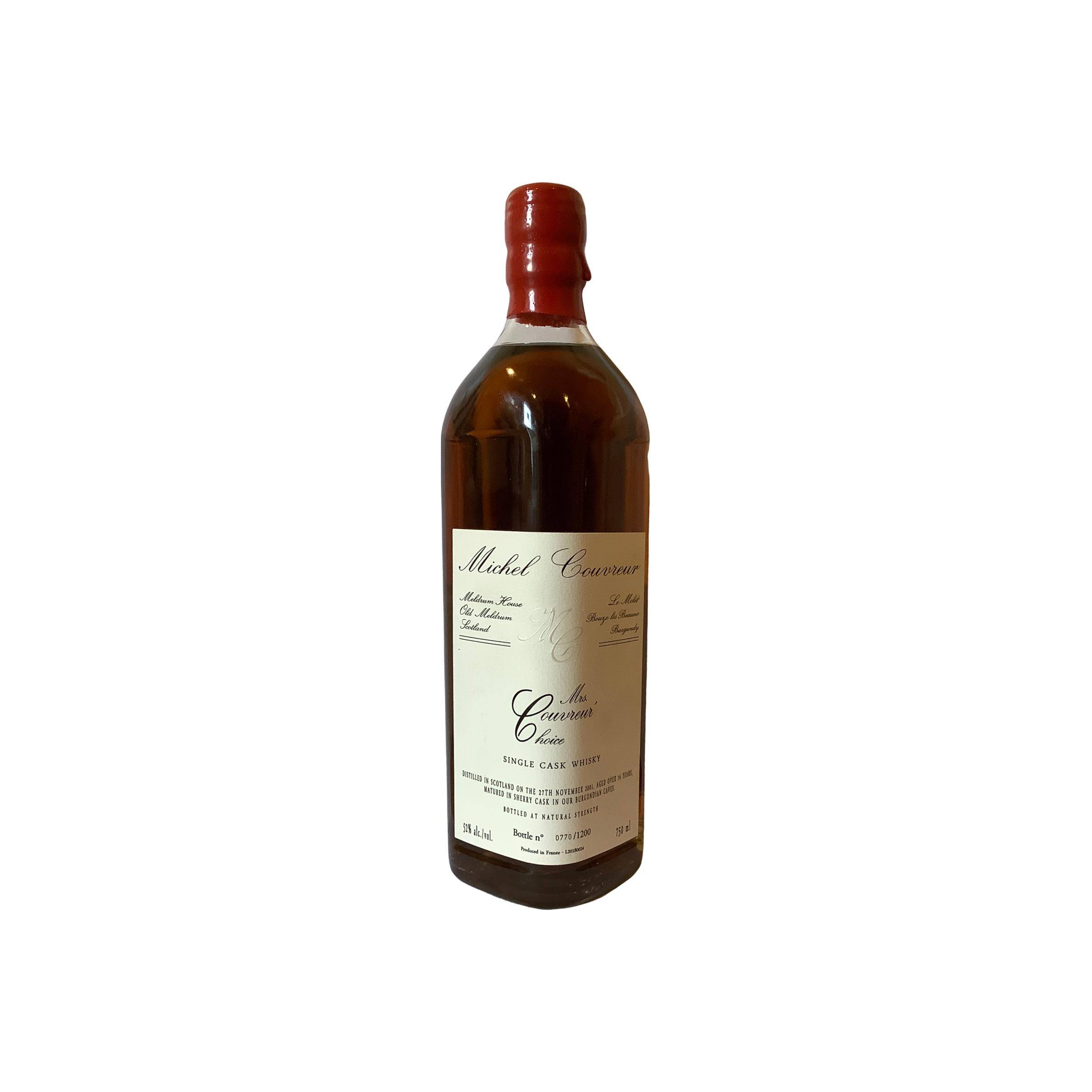 Michel Couvreur 2001 16 Years Single Malt Whisky