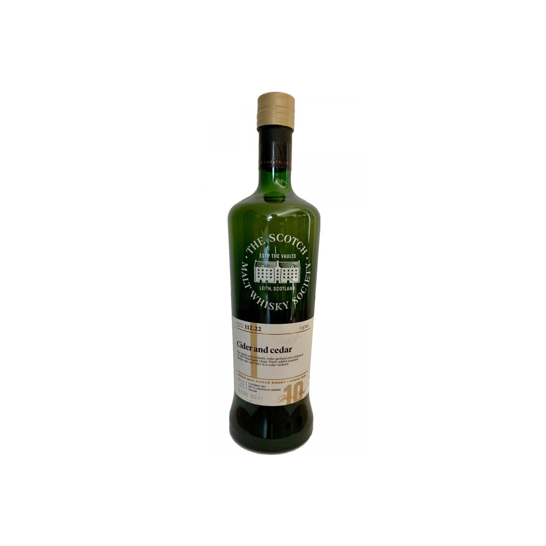 The Scotch Malt Whisky Society 2007 10 Years Single Malt Whisky 2