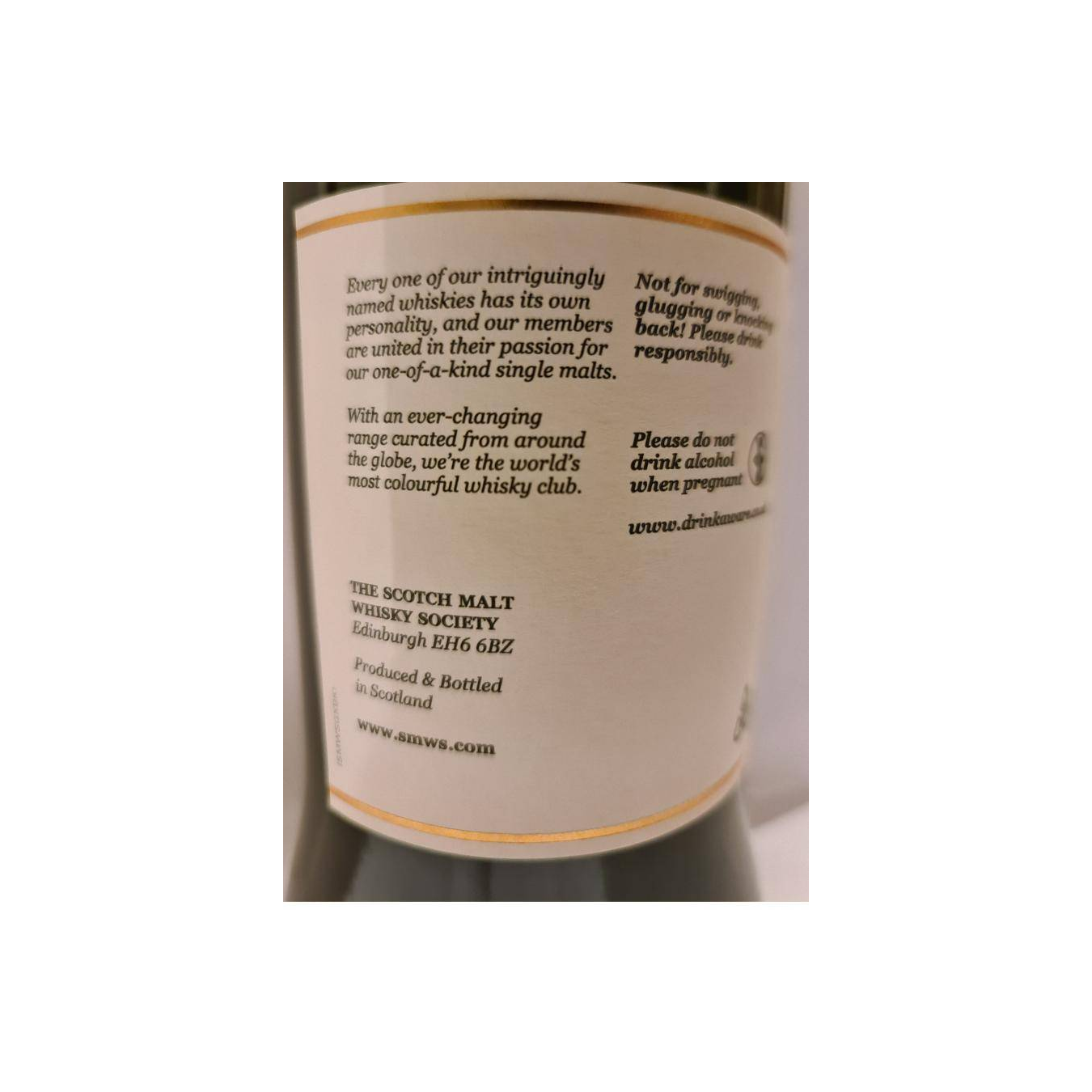 The Scotch Malt Whisky Society 2011 8 Years Single Malt Whisky 2
