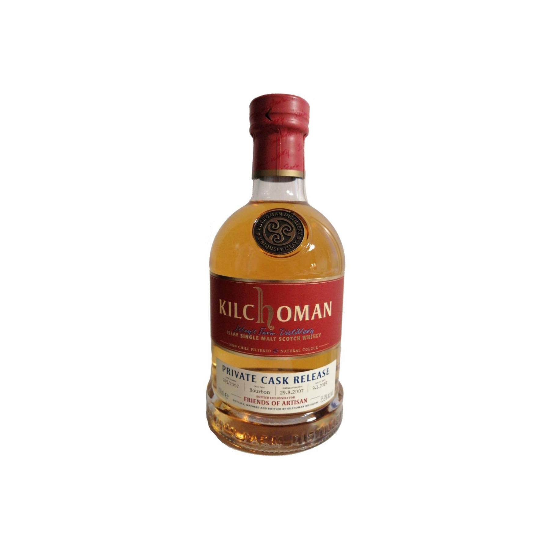 Kilchoman 2007 11 Years Single Malt Whisky