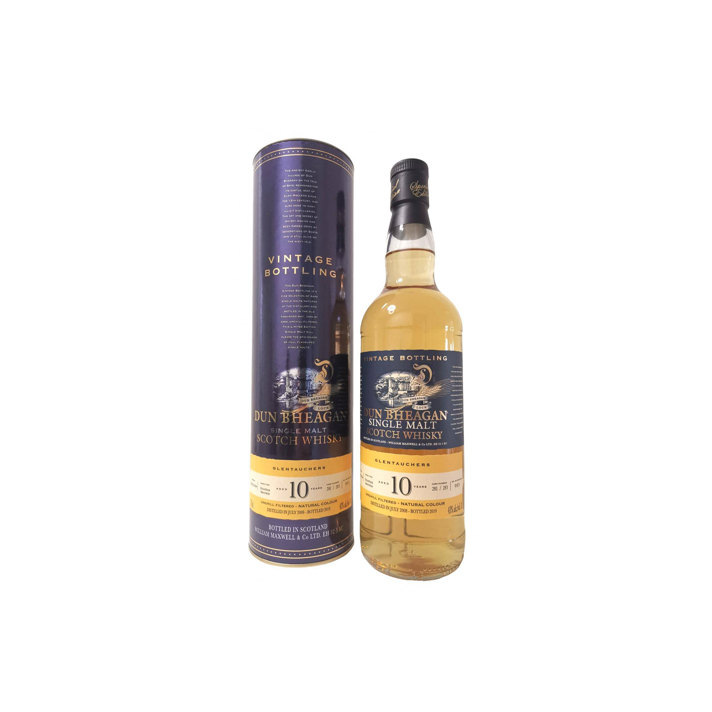 Glentauchers 2008 10 Years Single Malt Whisky 3