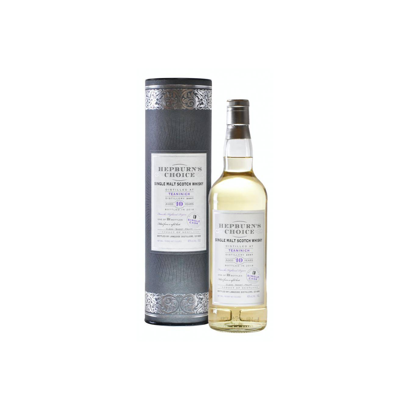 Teaninich 2007 10 Years Single Malt Whisky 3