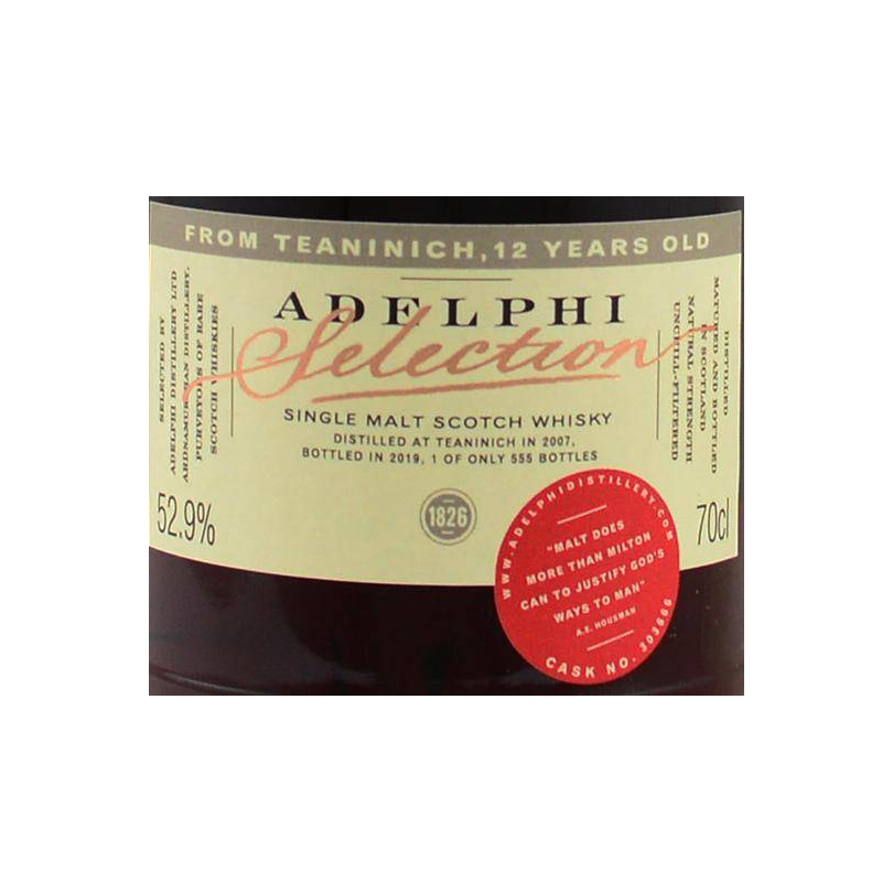 Teaninich Limited Edition 2007 12 Years Single Malt Whisky 2